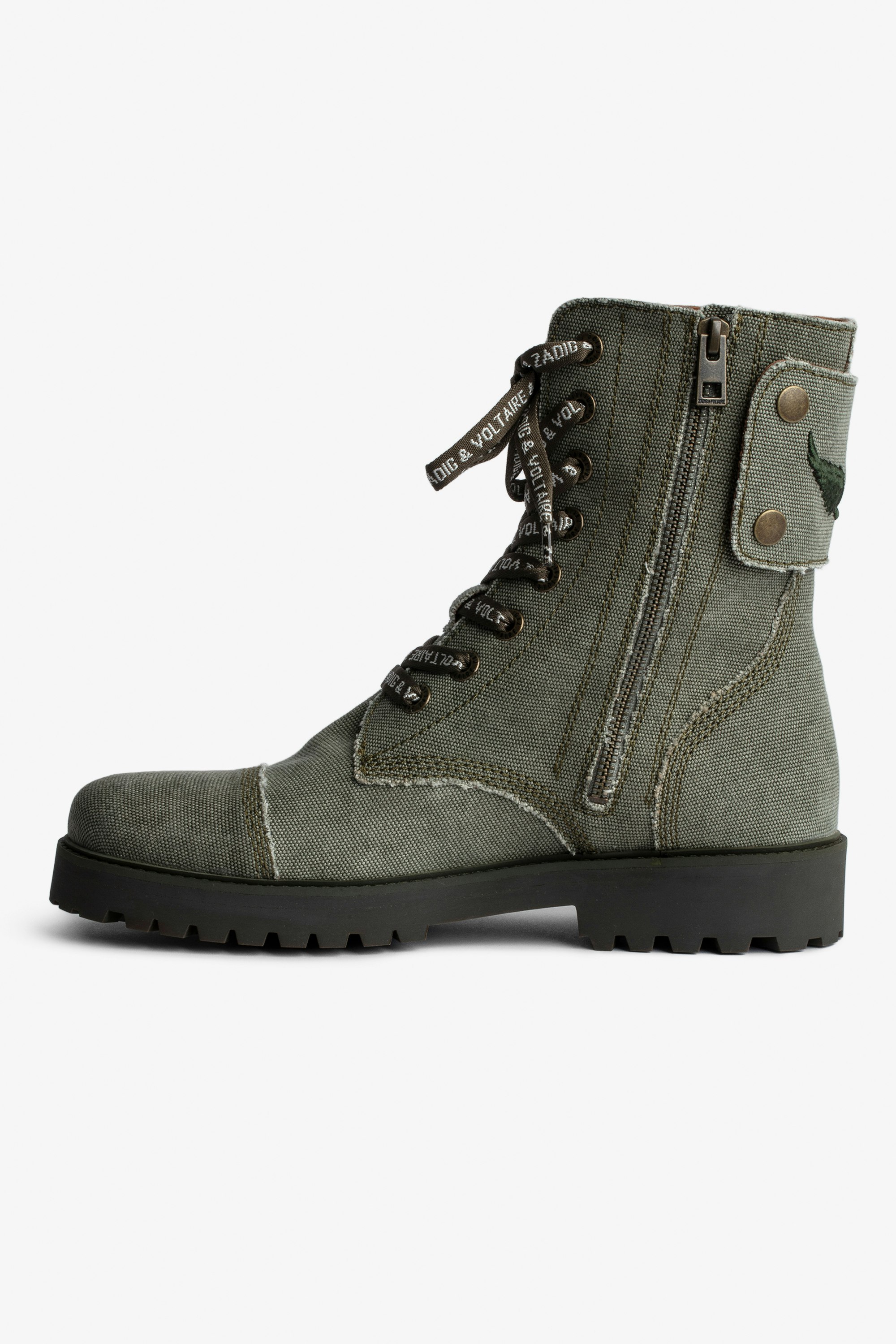 Joe Canvas Ankle Boots