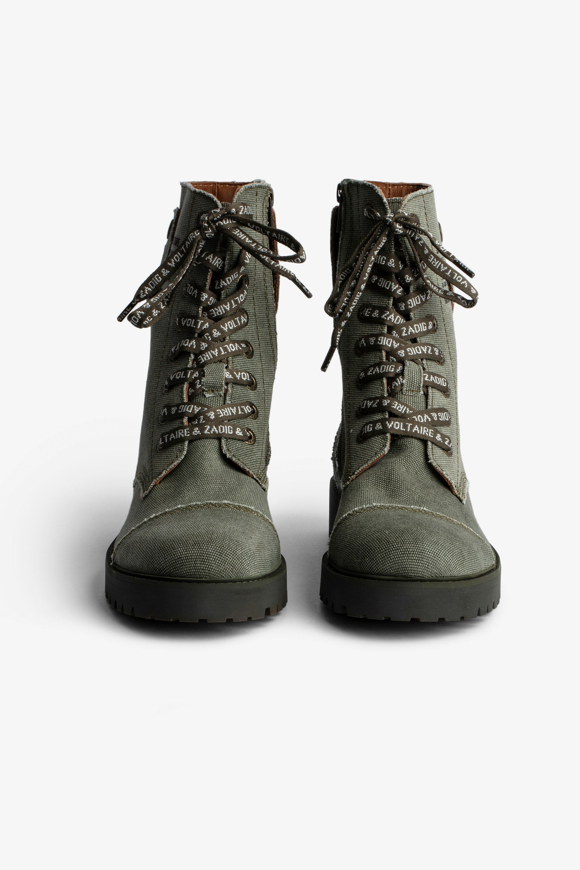 Joe Canvas Ankle Boots