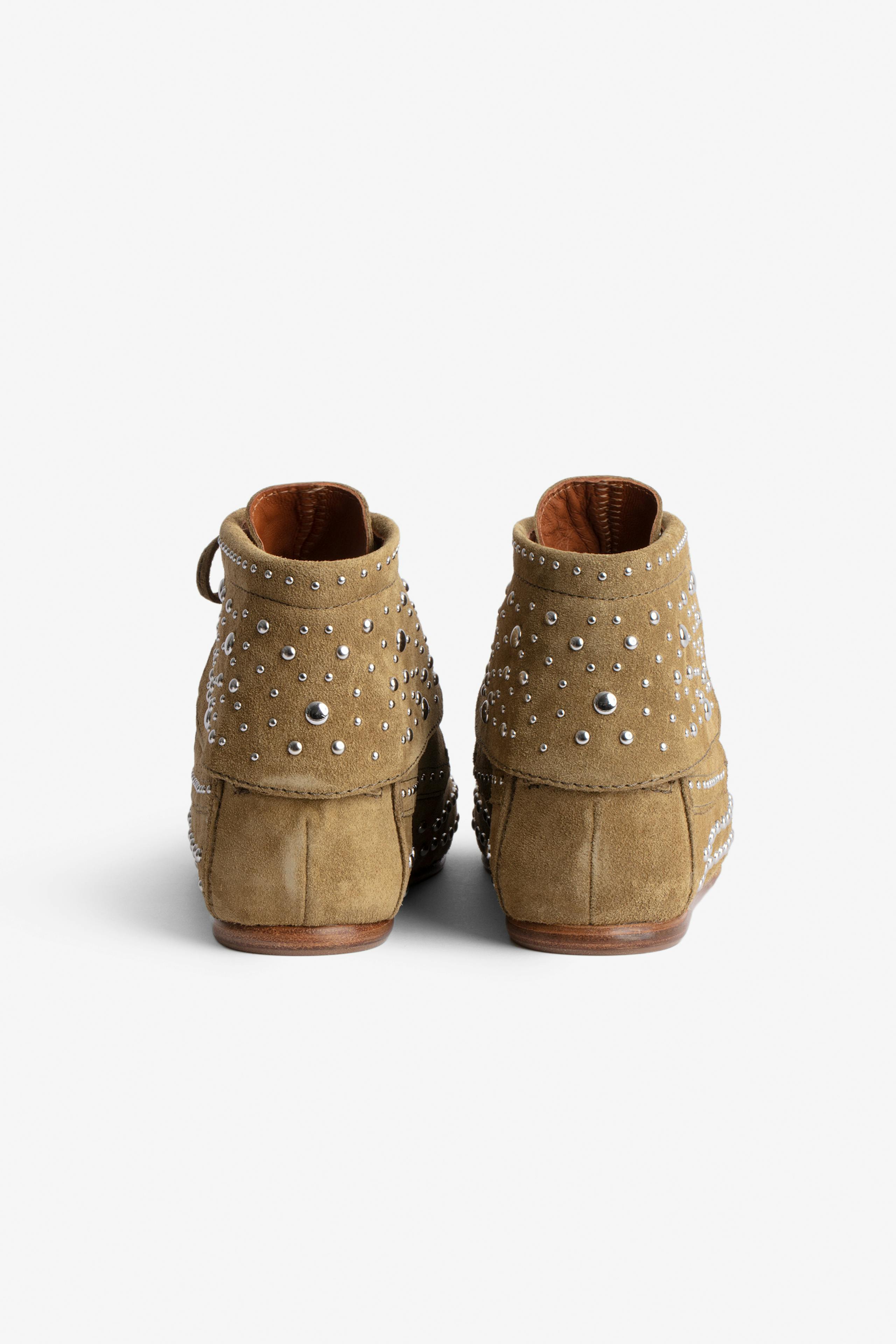 Santa Fe Dream Studs Ankle Boots 4