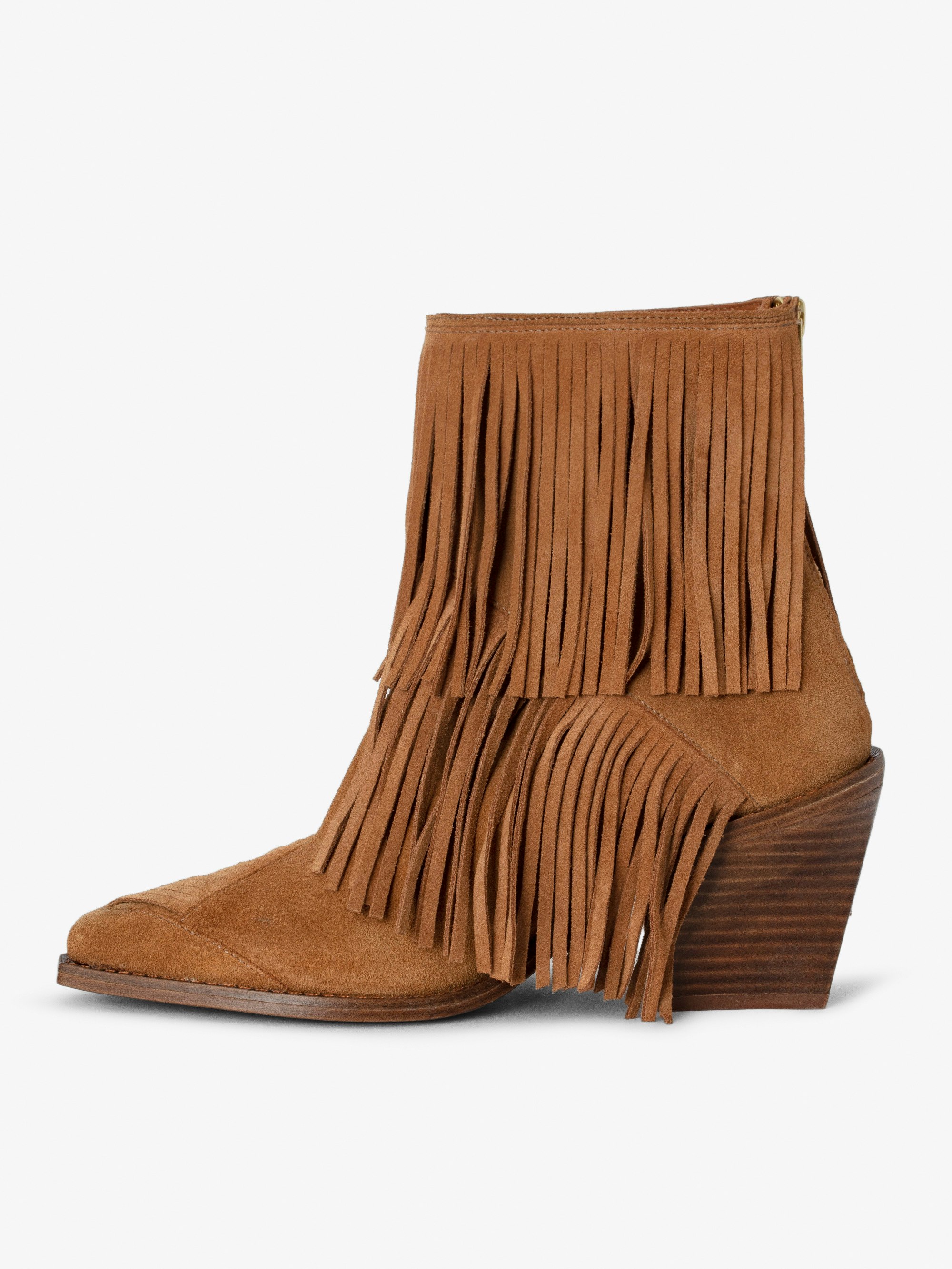 Stiefeletten Cara Veloursleder 2