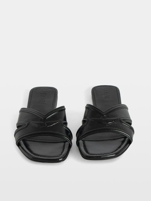 Azora Vintage Patent Mules