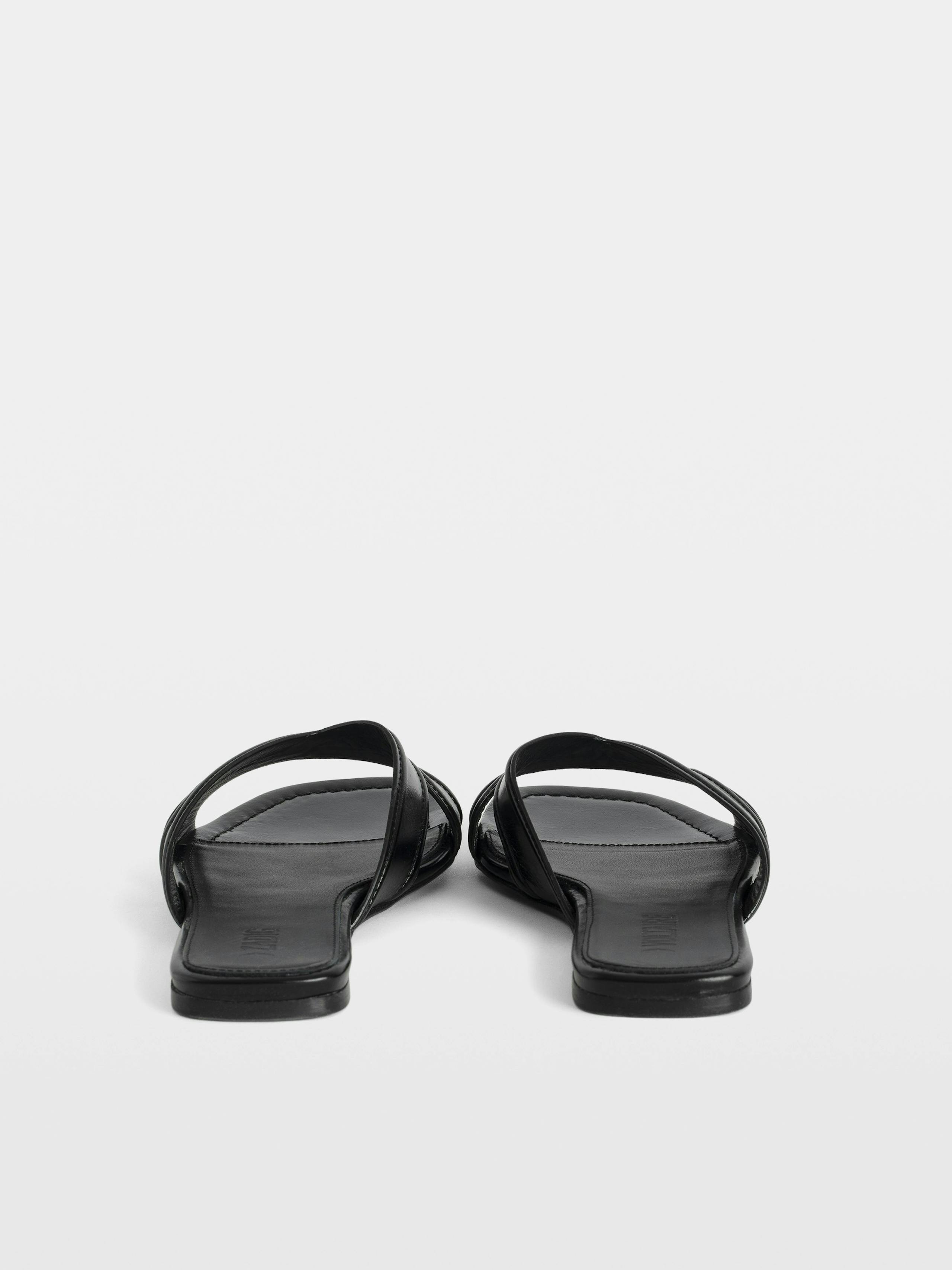 Azora Vintage Patent Mules 2