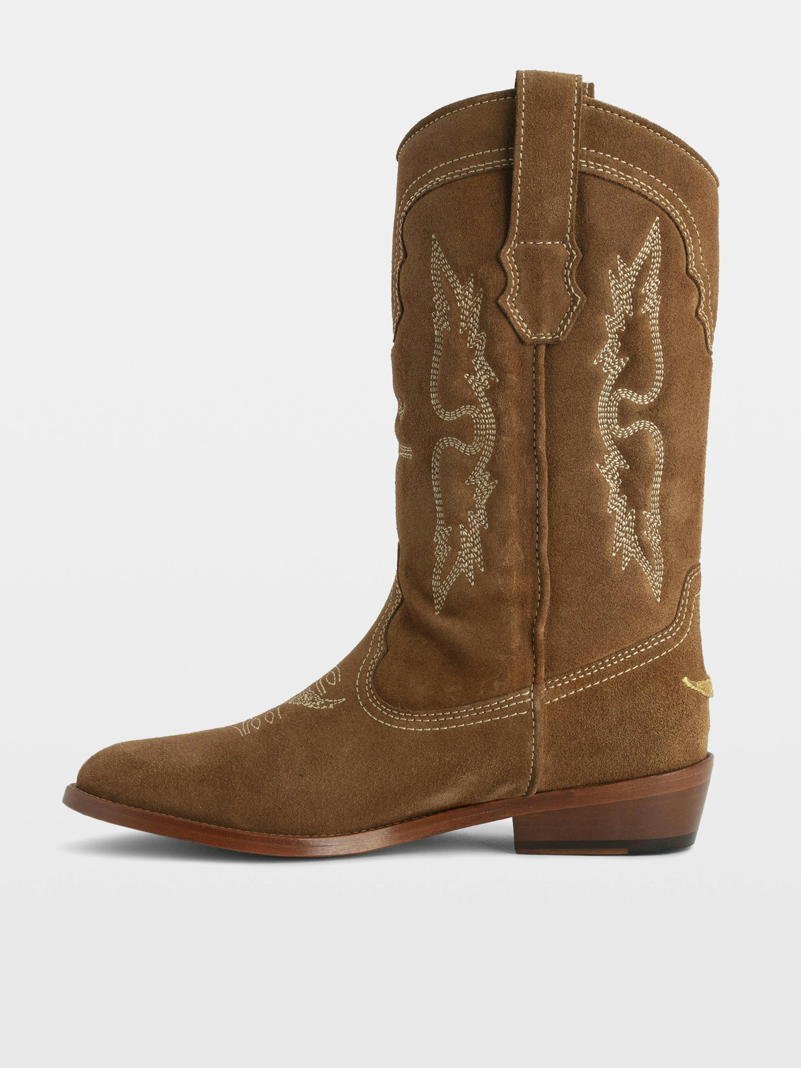 Botas De Ante Tex Western 2