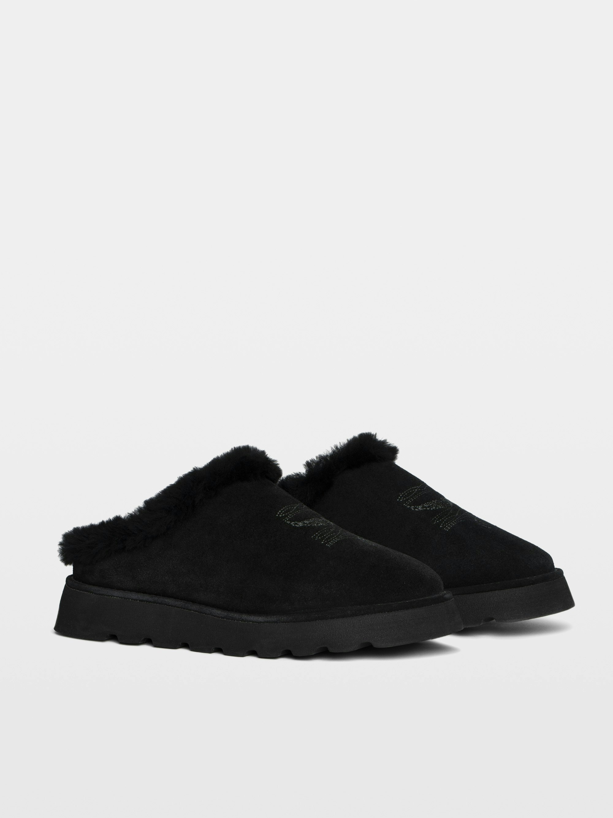 Mules Teddy Shearling