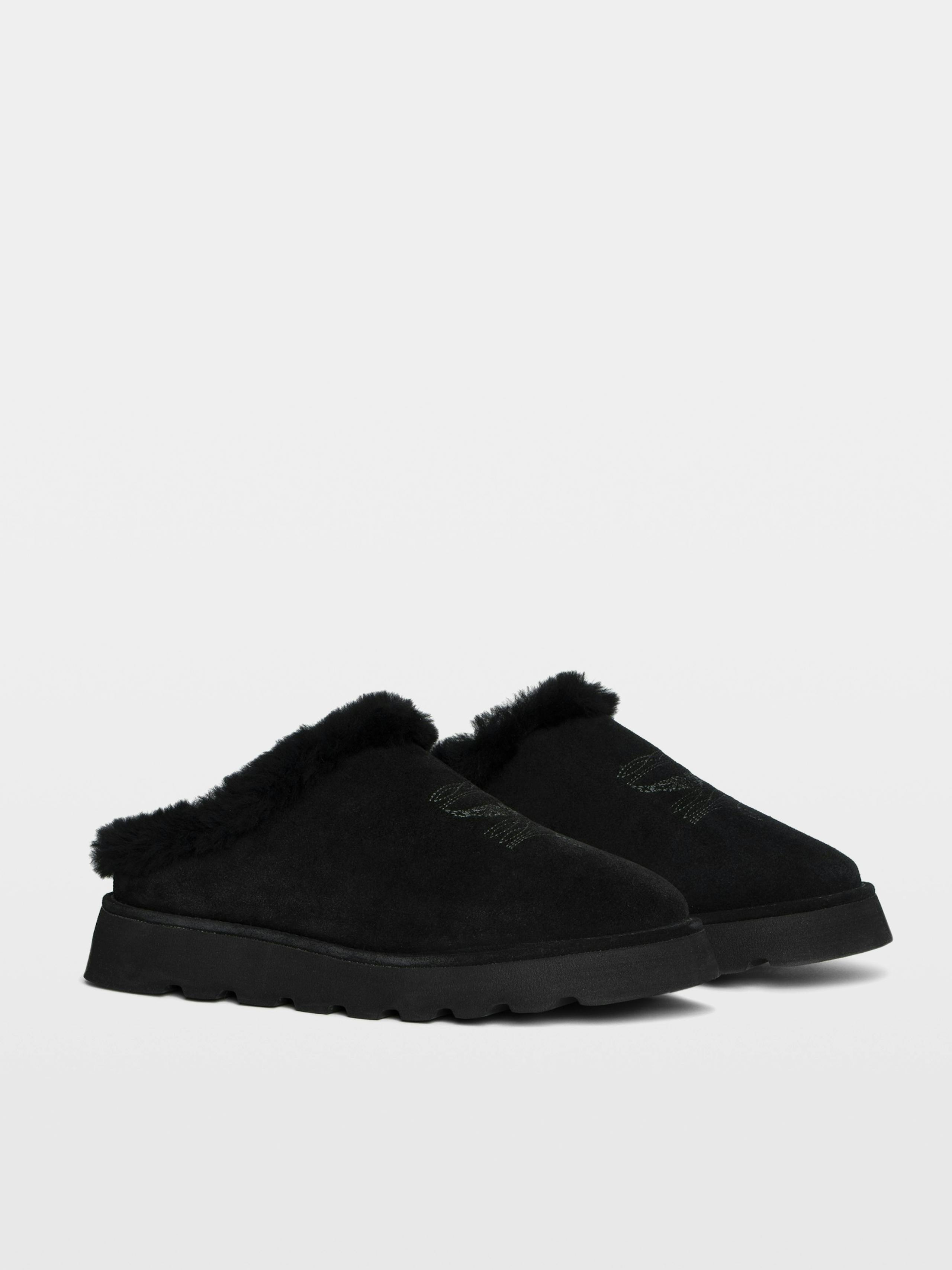 Teddy Shearling Mules 2