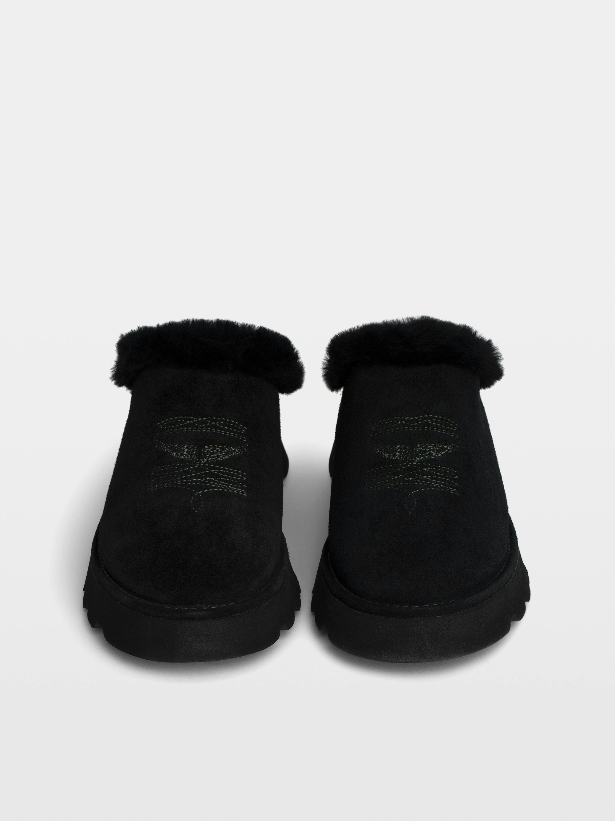 Mules Teddy Shearling