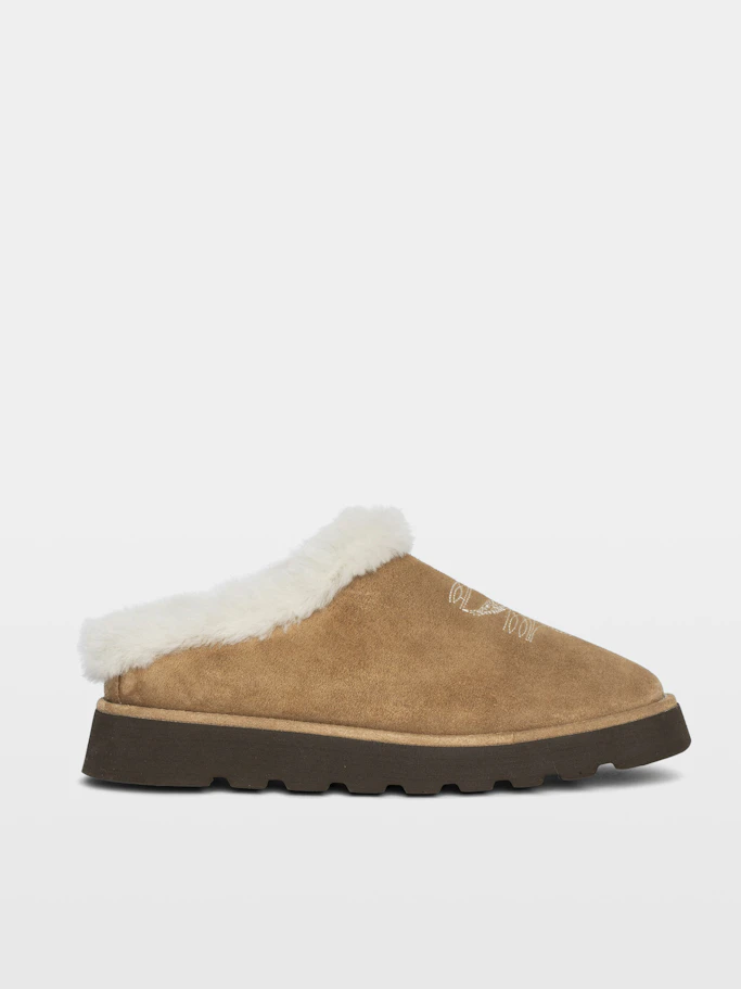 Zadig & Voltaire Teddy Shearling Mules