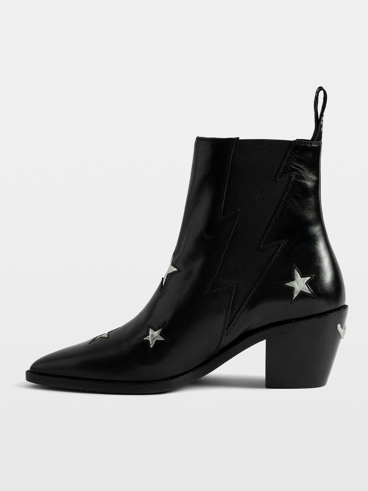 Bottines Tyler Stars Vintage Patent