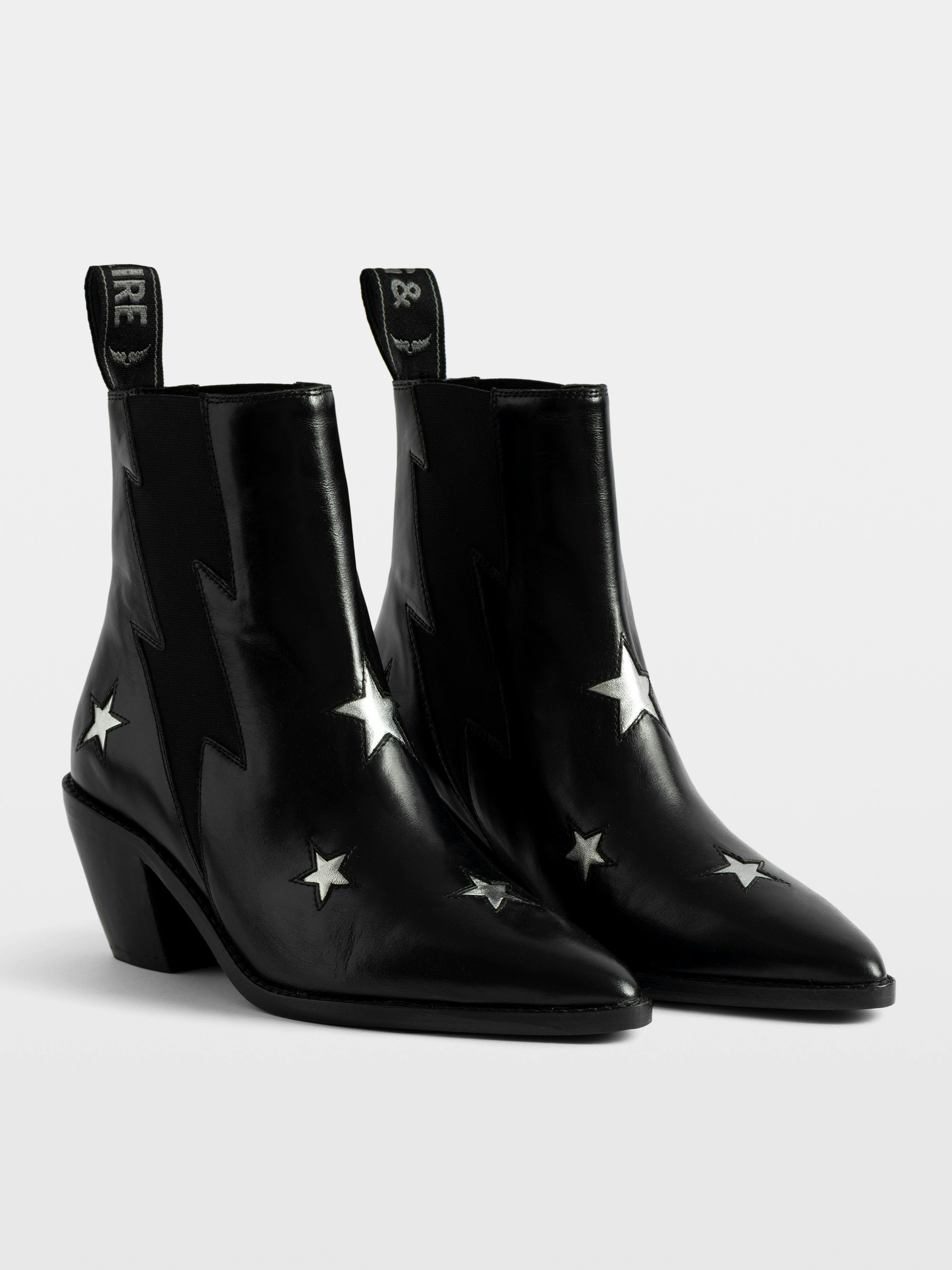Bottines Tyler Stars Vintage Patent