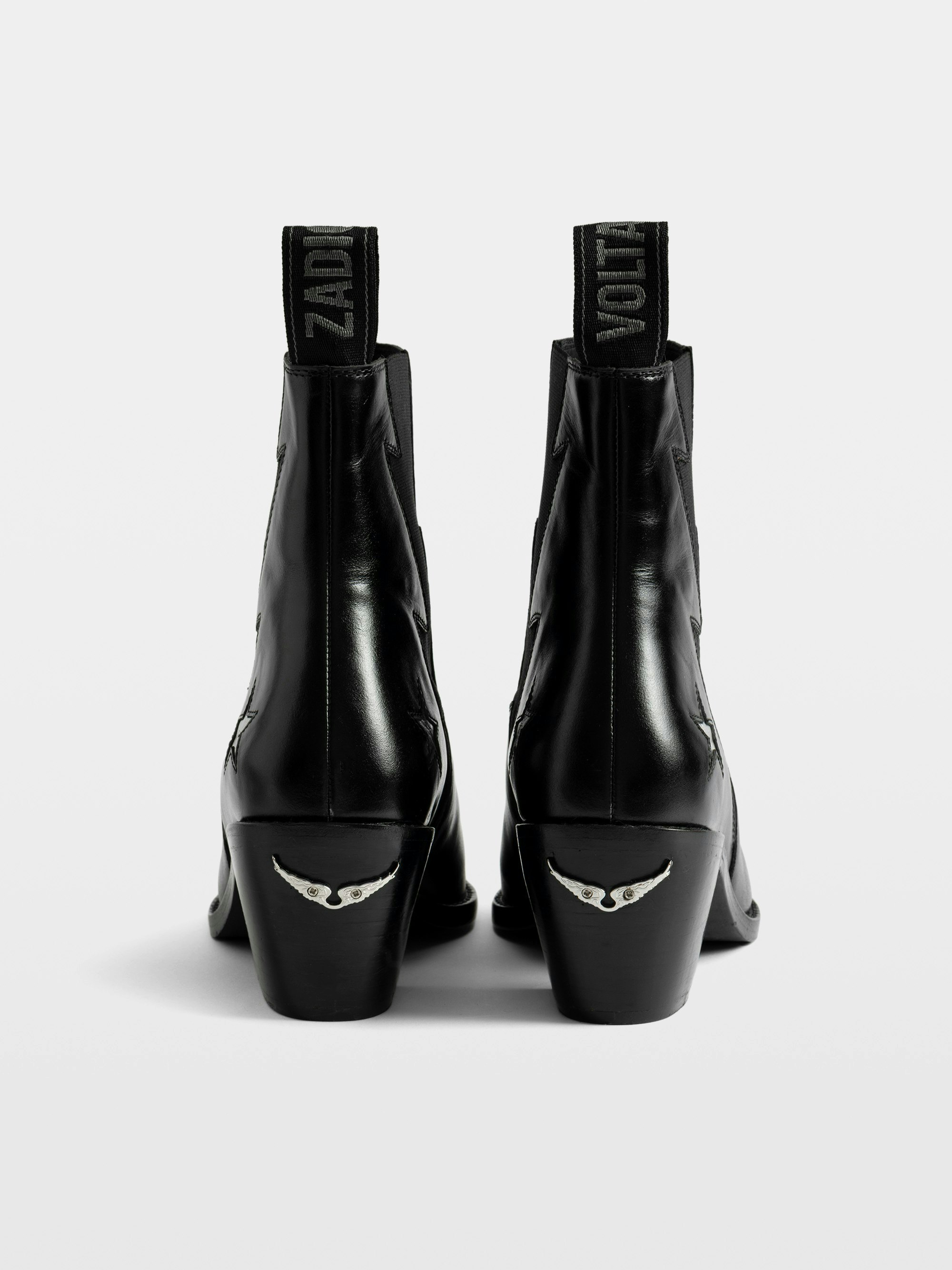 Bottines Tyler Stars Vintage Patent