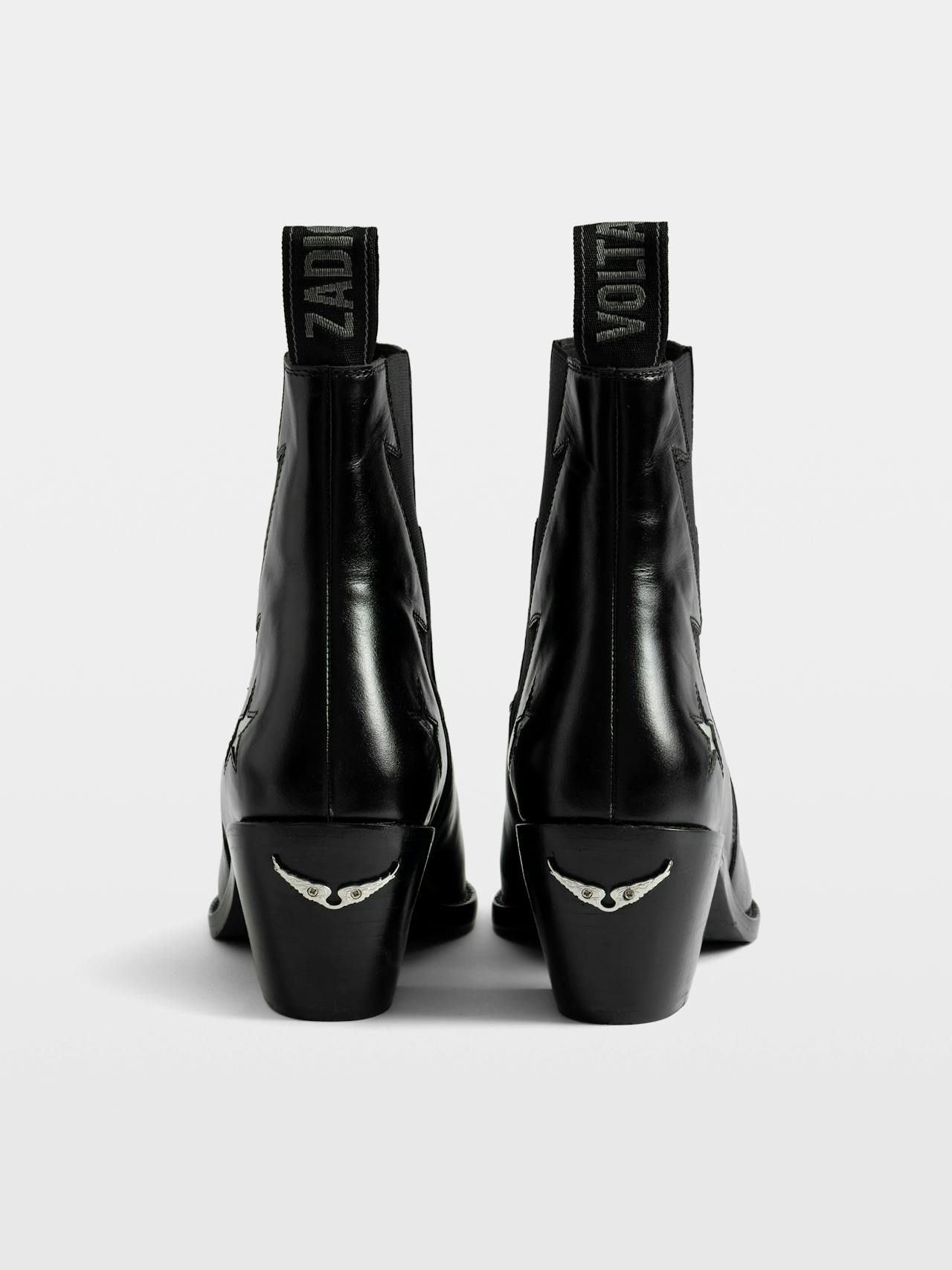 Bottines Tyler Stars Vintage Patent 4