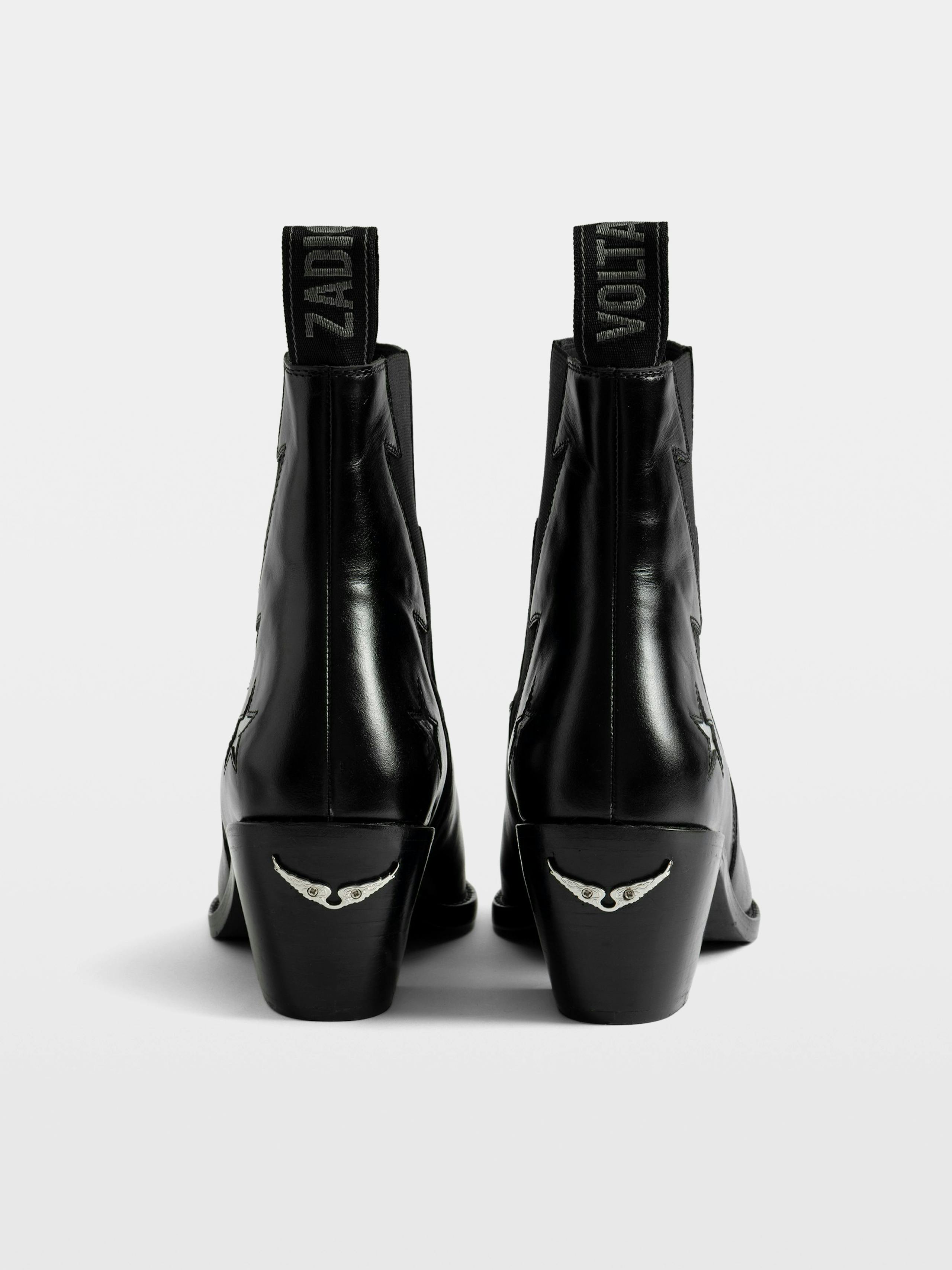 Botines Tyler Stars Vintage Patent 4