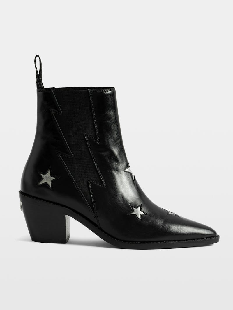 Bottines Tyler Stars Vintage Patent