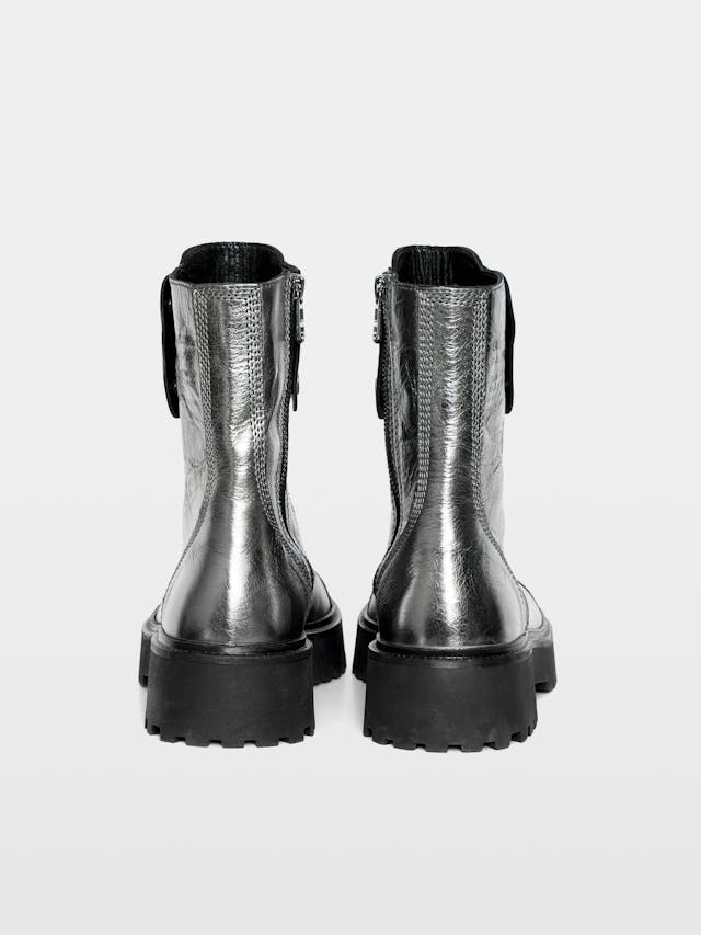 Joe Fast Vintage Metal Ankle Boots