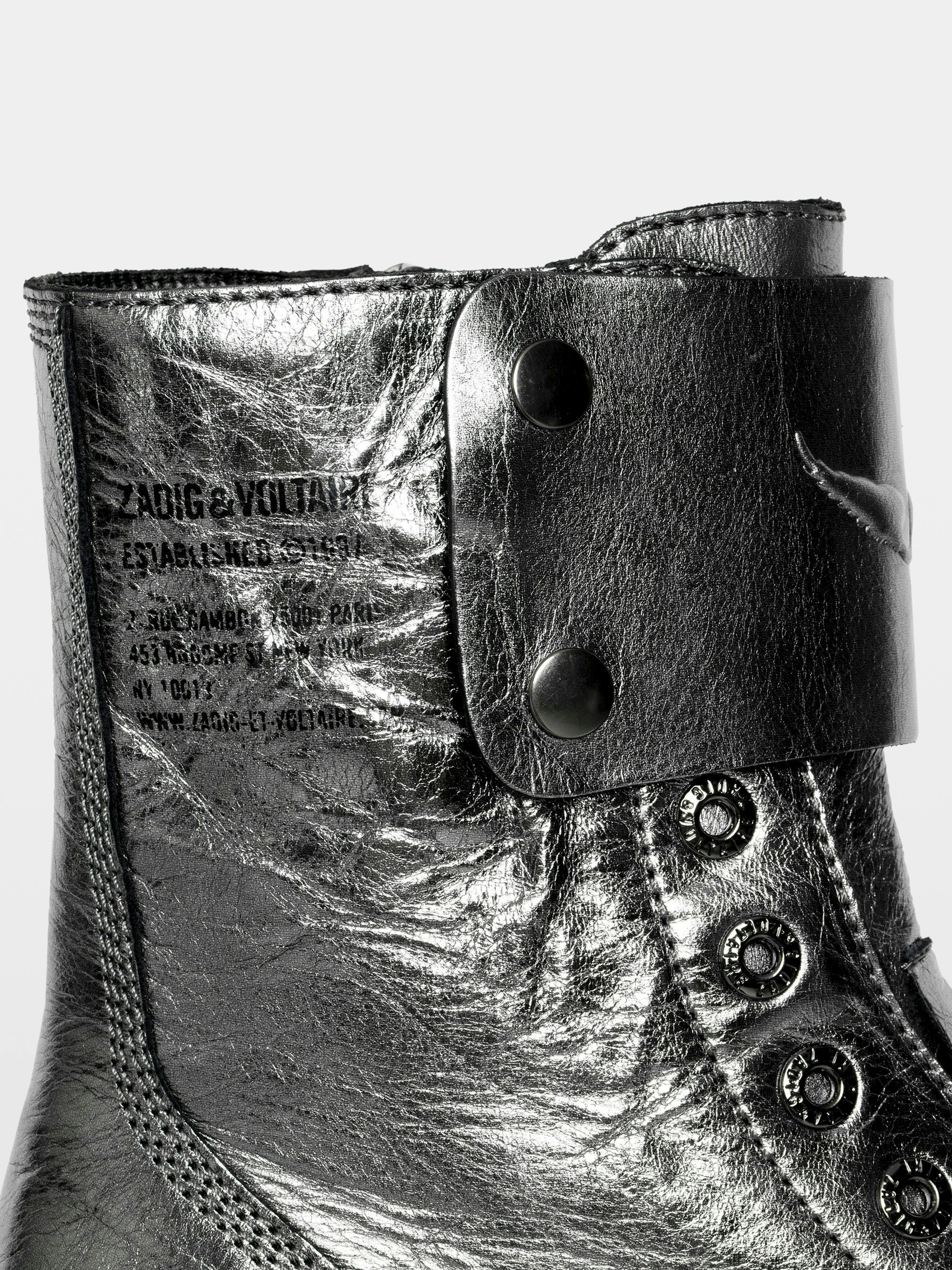 Bottines Joe Fast Vintage Metal