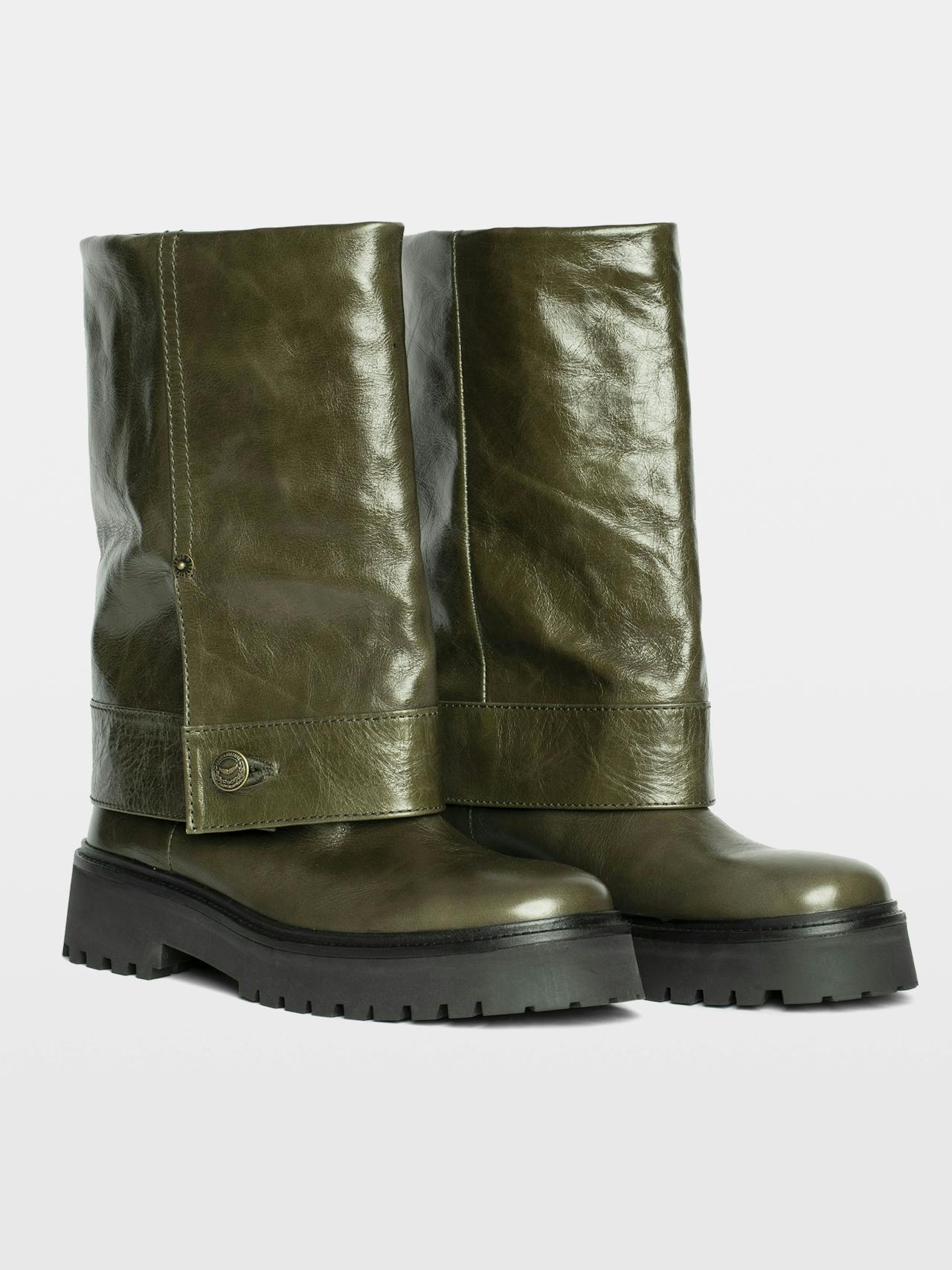 Botas Angie Sleeve Vintage Patent 3