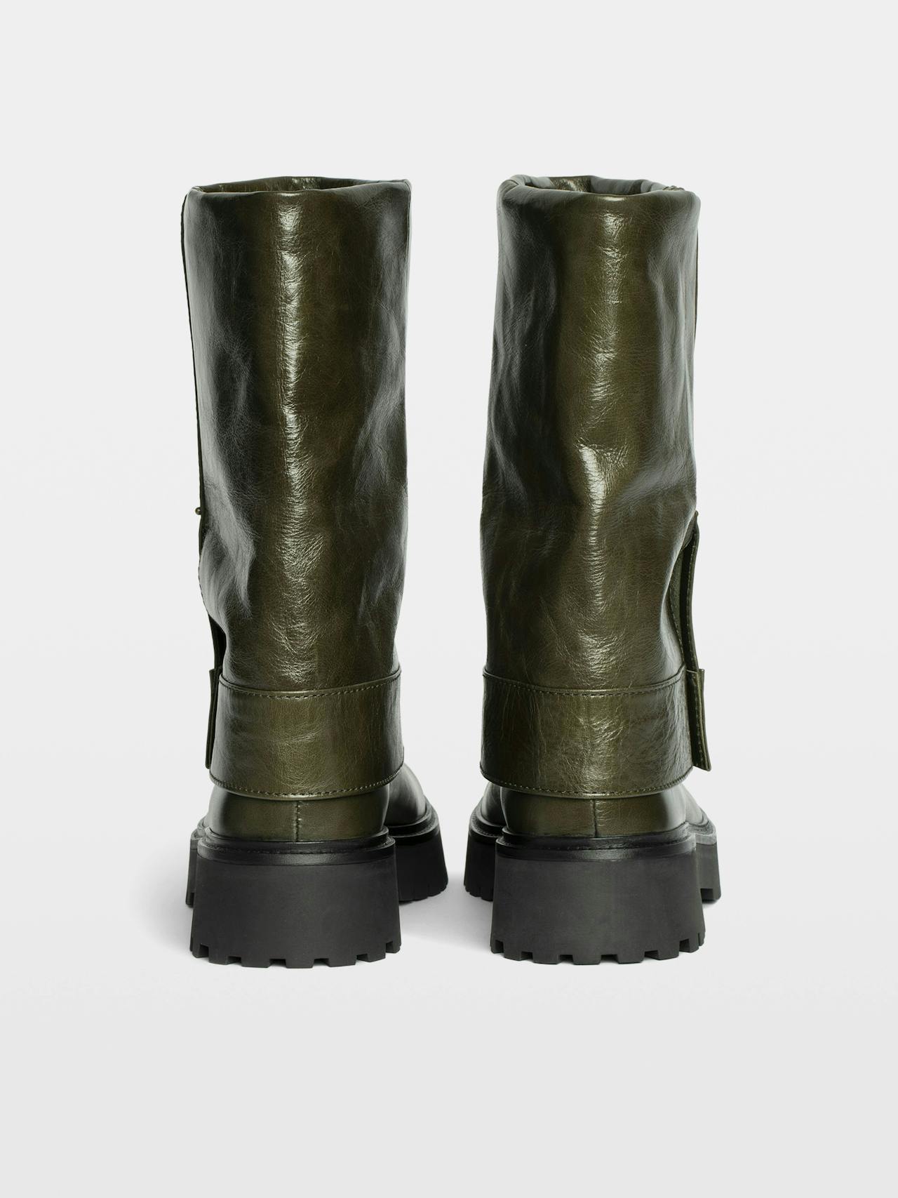 Botas Angie Sleeve Vintage Patent 4