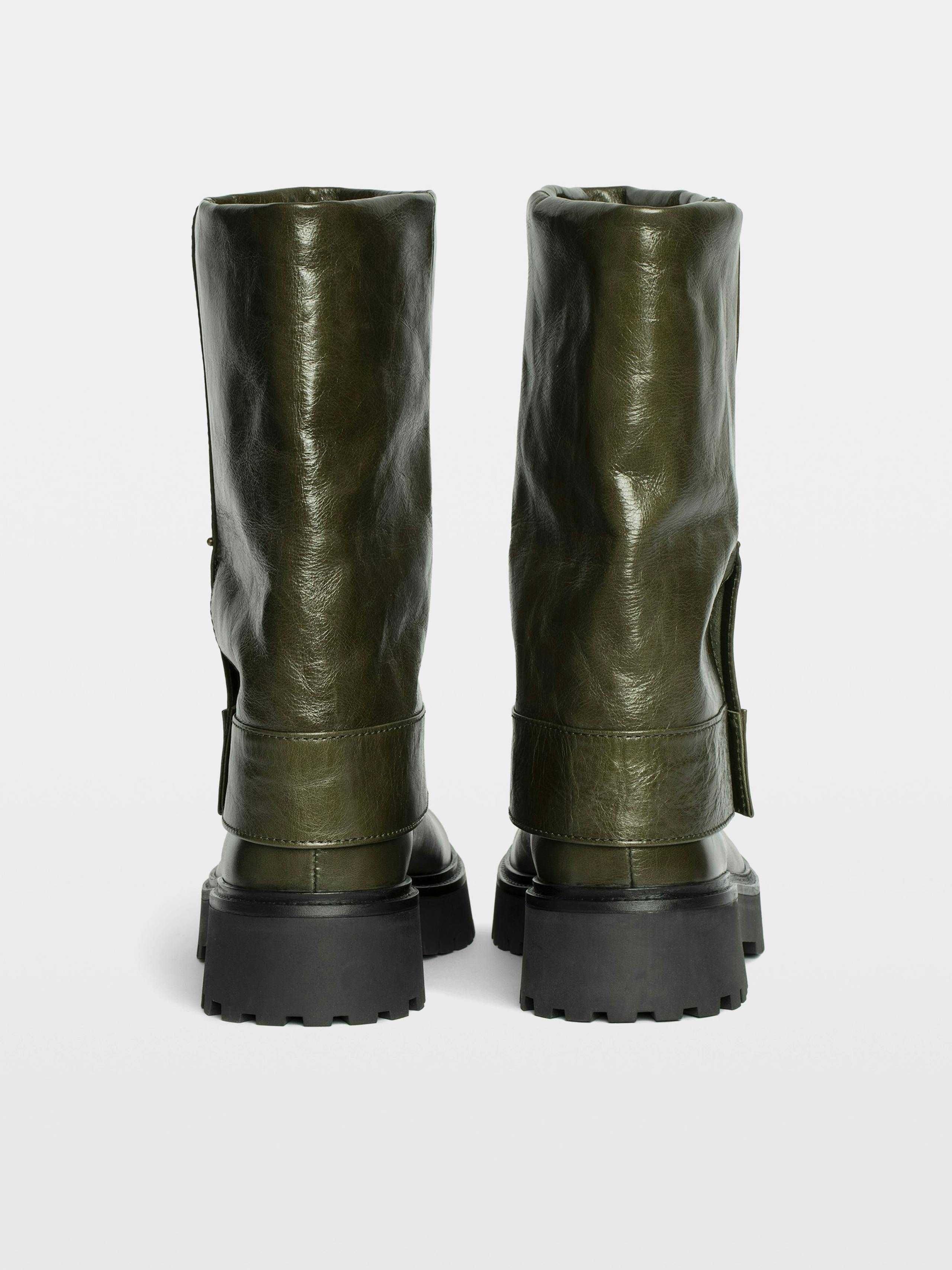 Stivali Angie Sleeve Vintage Patent 4