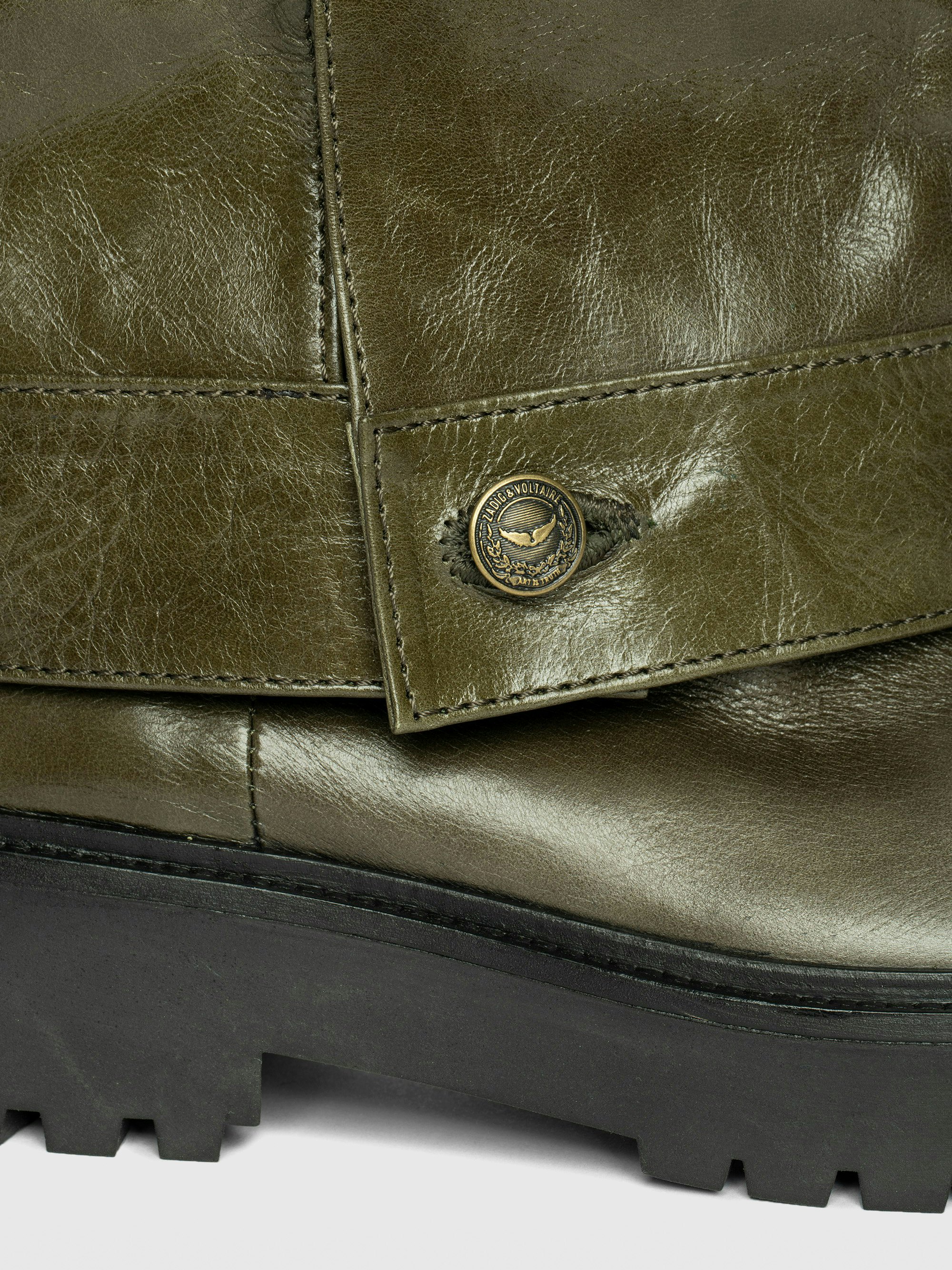 Stivali Angie Sleeve Vintage Patent