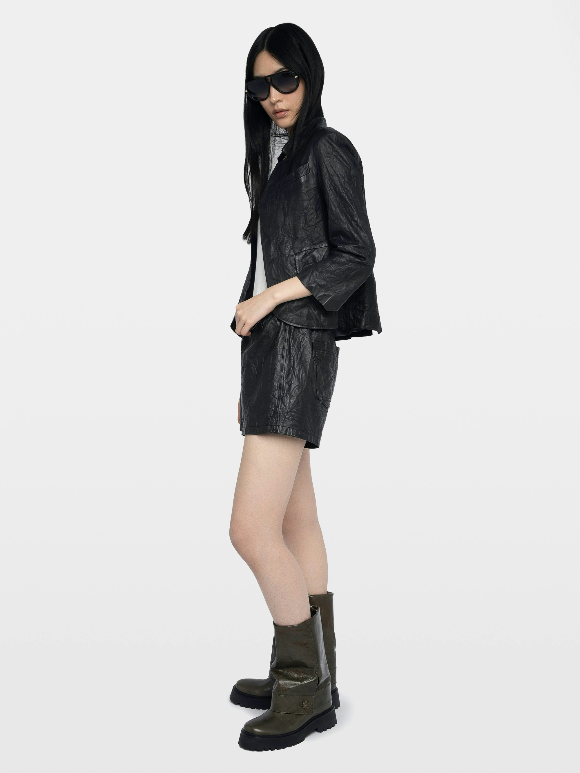 Stivali Angie Sleeve Vintage Patent