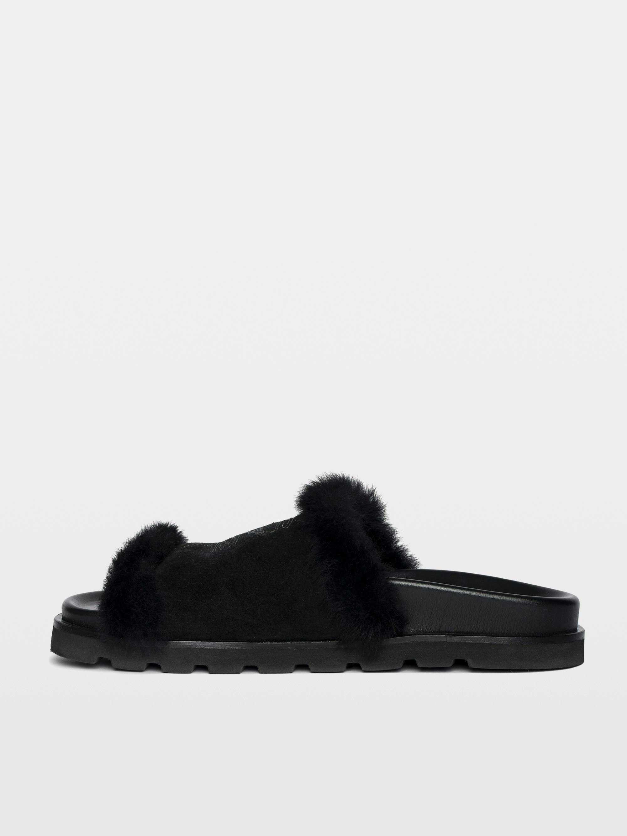 Mules Teddy Bare Shearling
