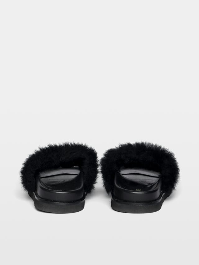 Teddy Shearling Mules