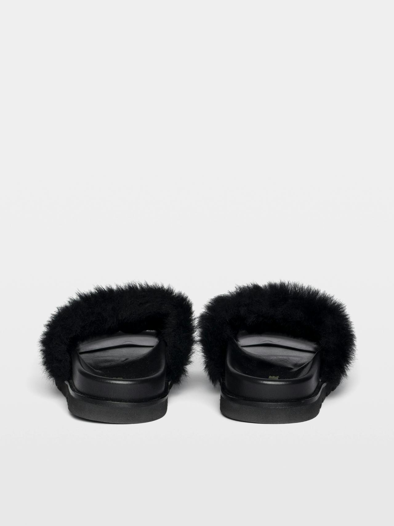 Teddy Shearling Mules