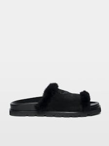 Teddy Shearling Mules