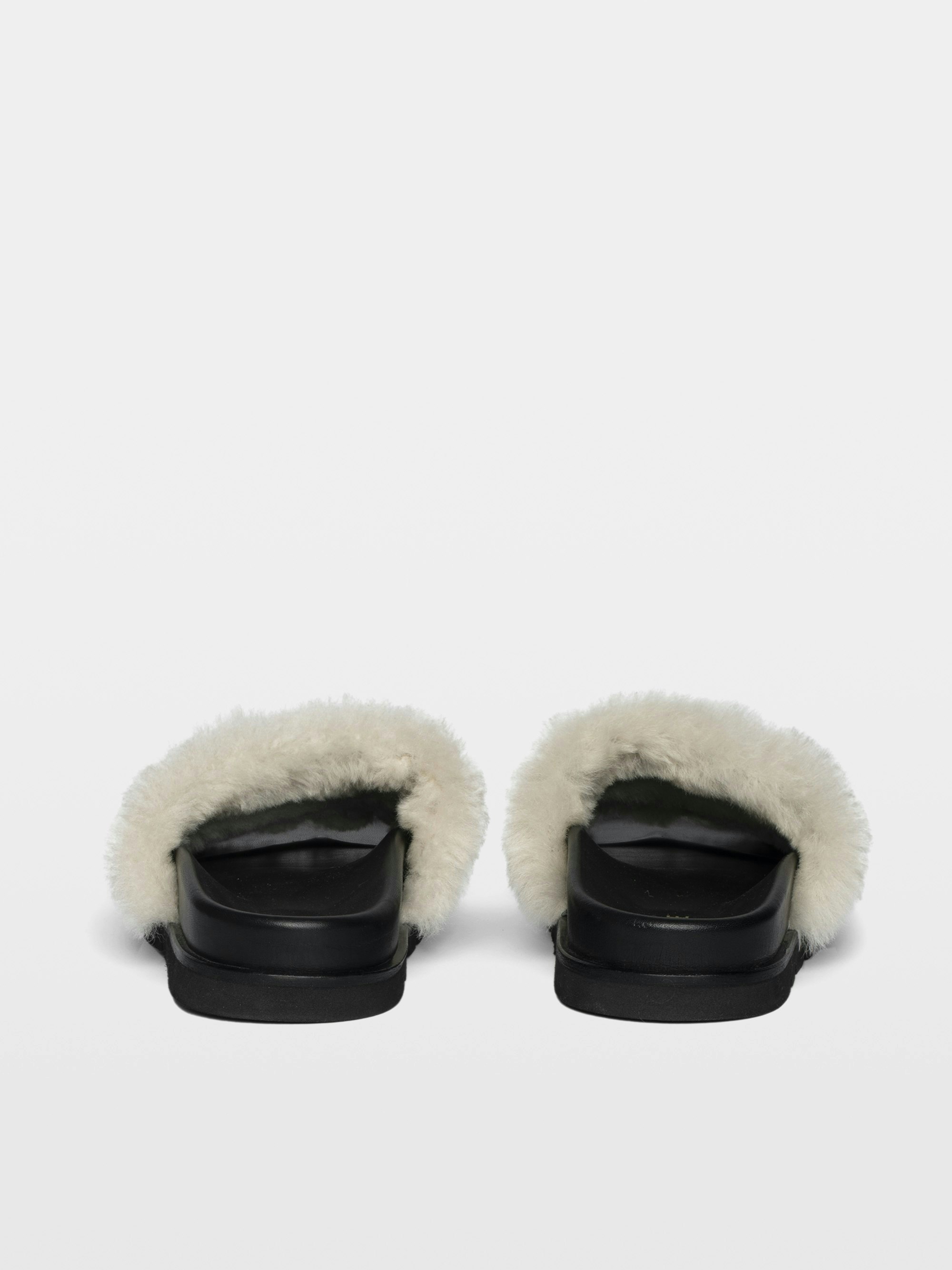 Mules Teddy Bare Shearling