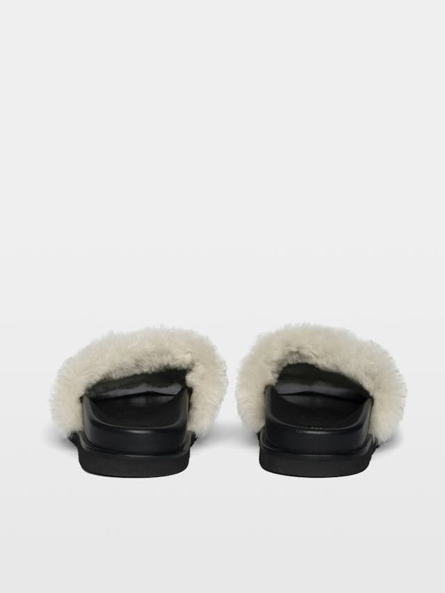 Teddy Shearling Mules