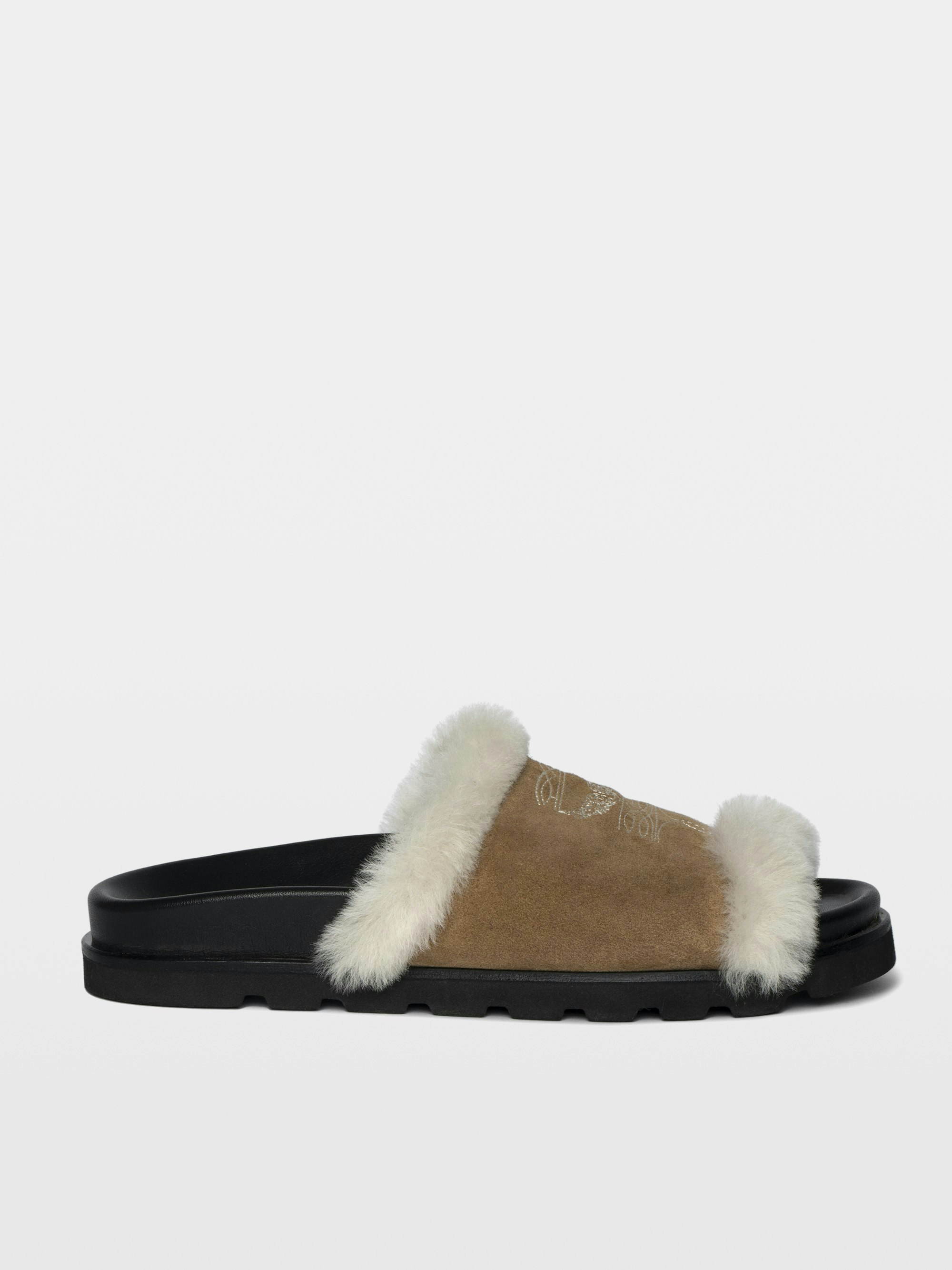Mules Teddy Bare Shearling