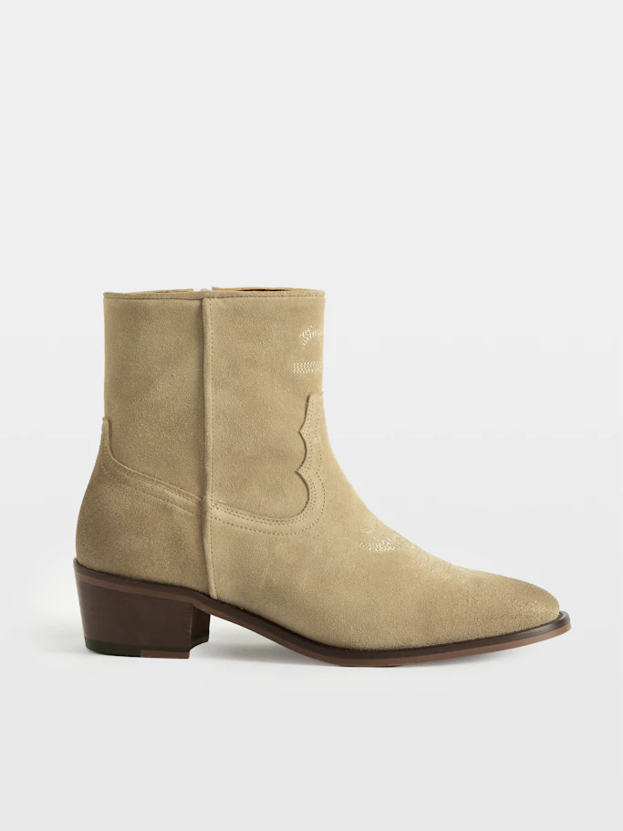 Tex Low Suede Ankle Boots