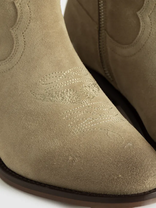 Tex Low Suede Ankle Boots