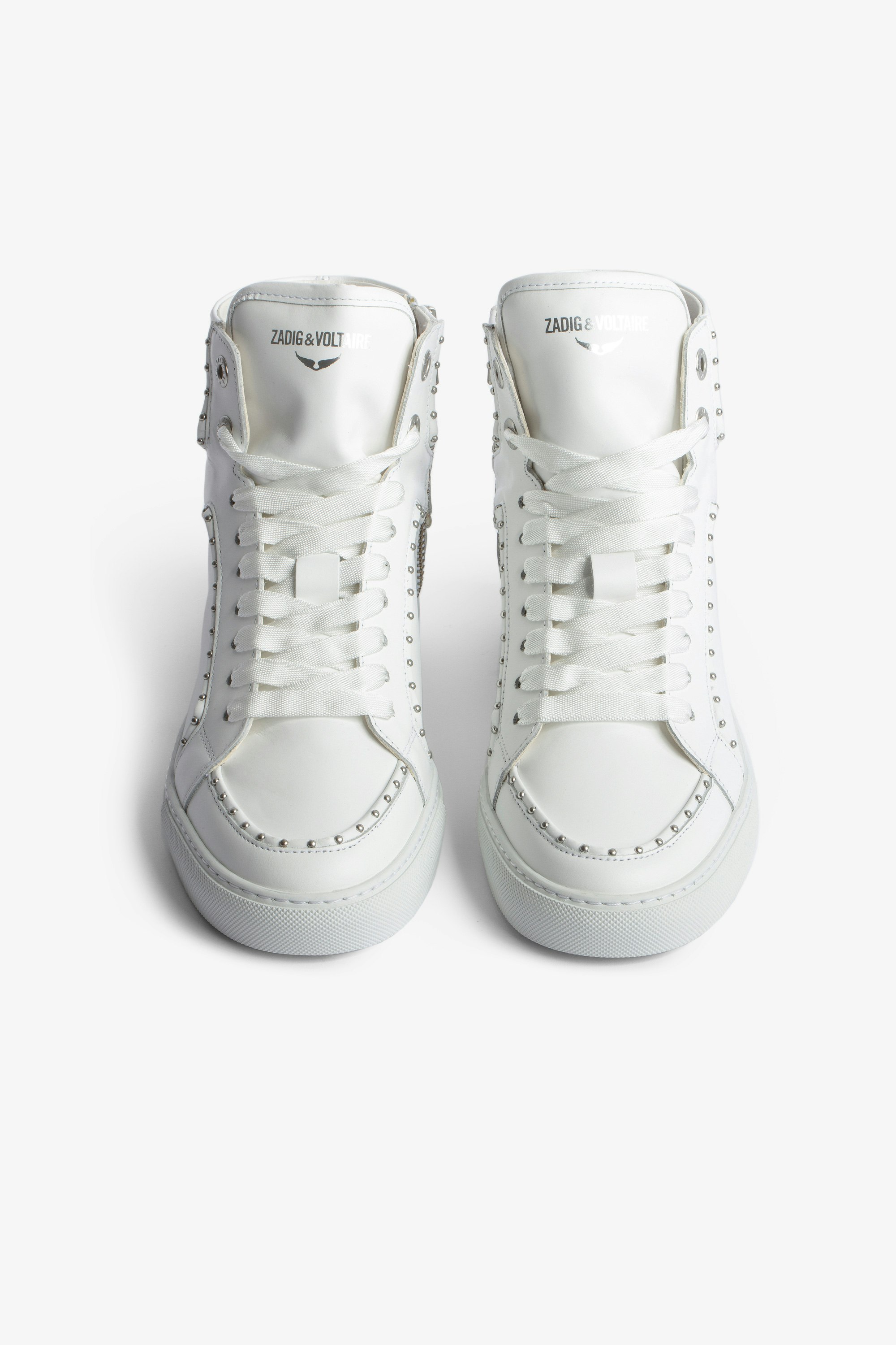 ZV1747 High Flash Studded Sneakers