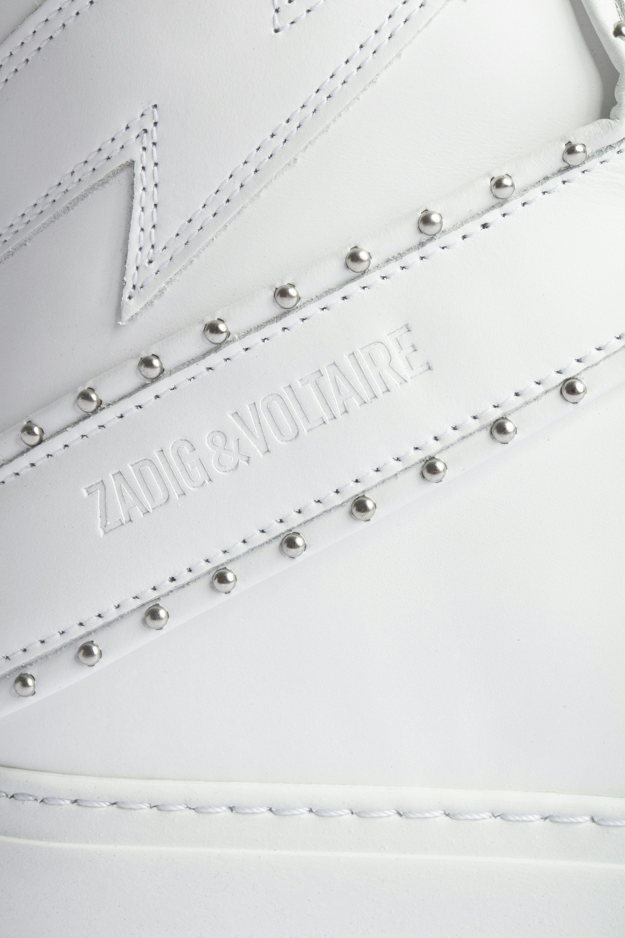 ZV1747 High Flash Studded Sneakers