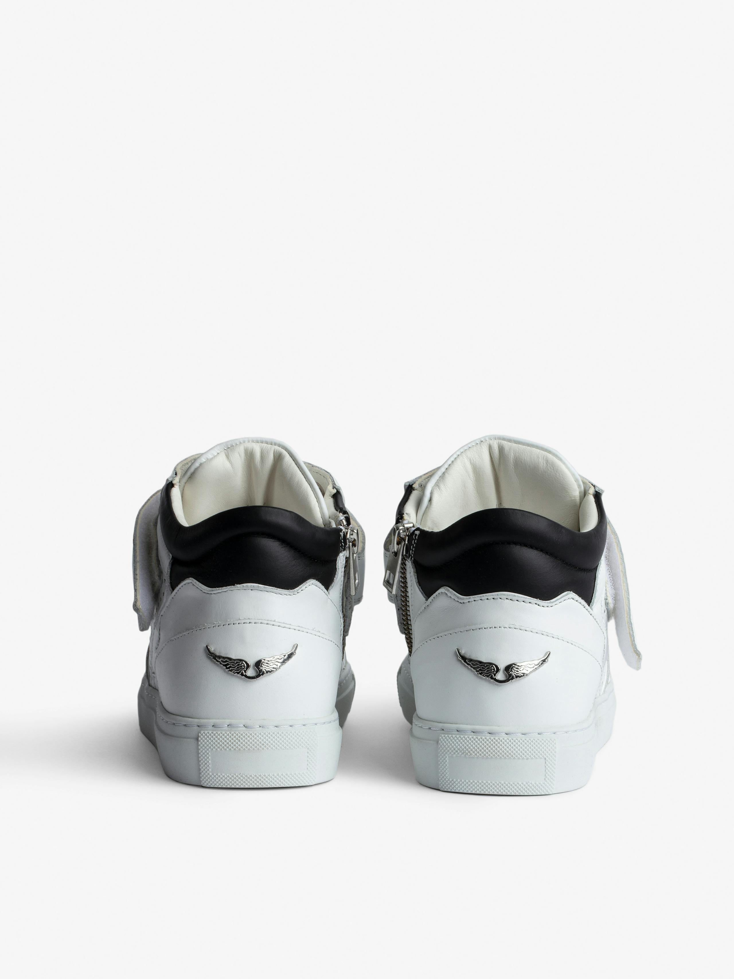 ZV1747 Mid Flash Smooth Sneakers 4