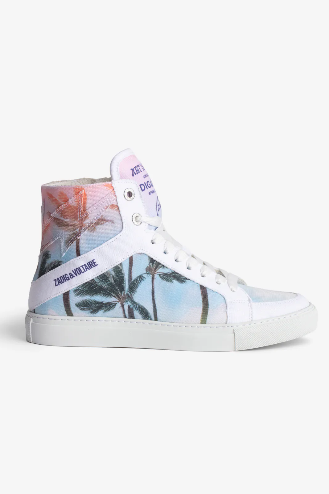 High Flash Palm Tree Sneakers