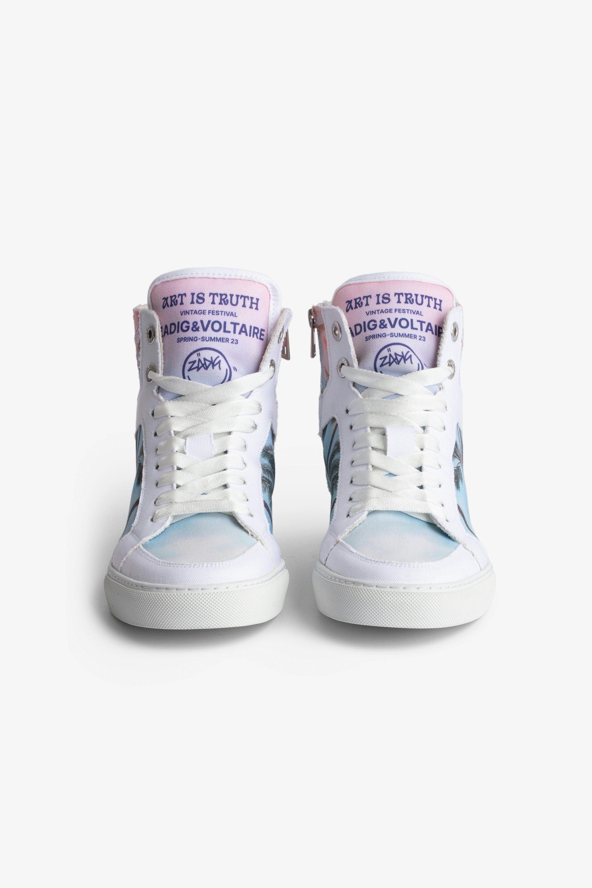 High Flash Palm Tree Sneakers