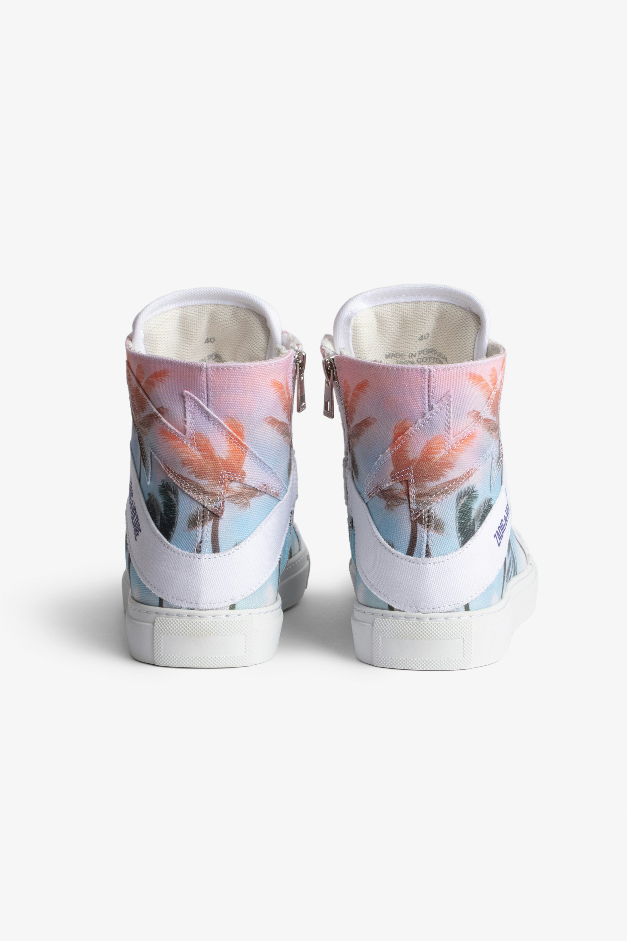 High Flash Palm Tree Sneakers