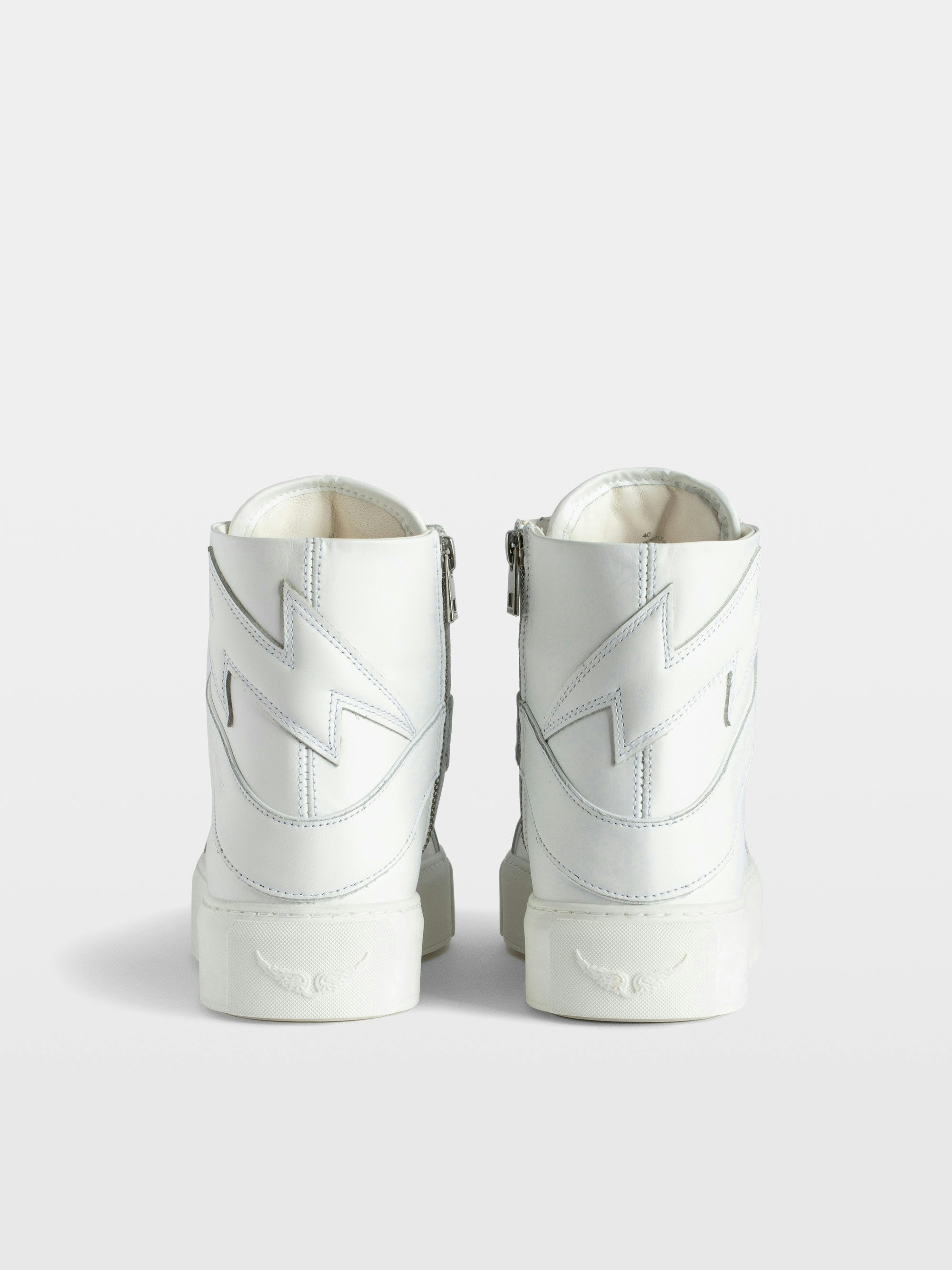 ZV1747 High Flash High-Top Platform Sneakers