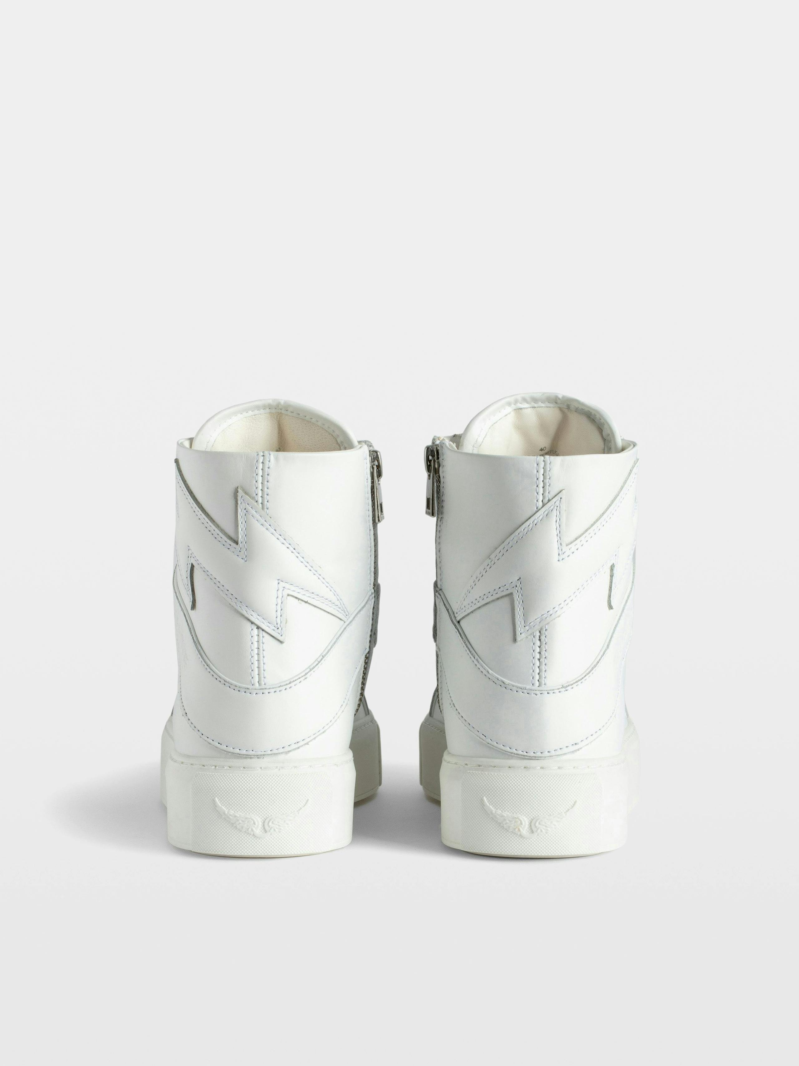 Sneakers Montantes à Plateforme ZV1747 High Flash 4