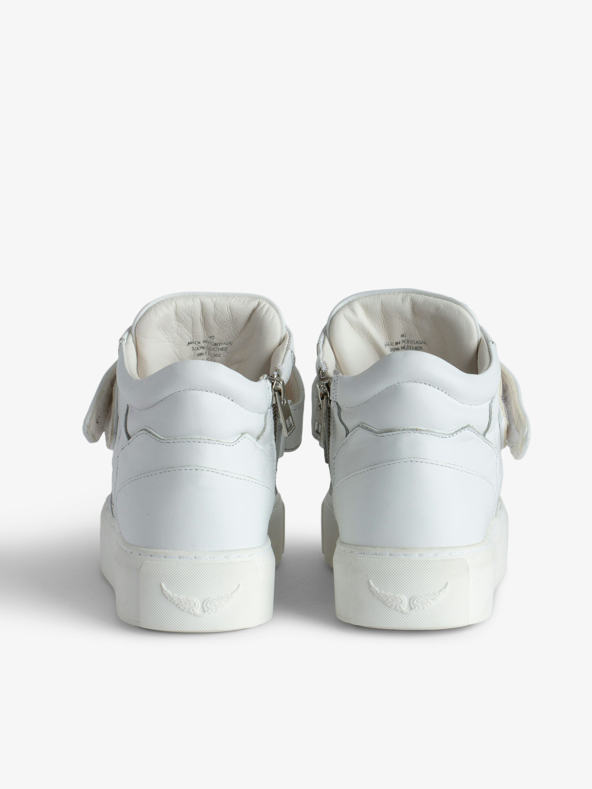 ZV1747 Flash Chunky Mid-Top Sneakers