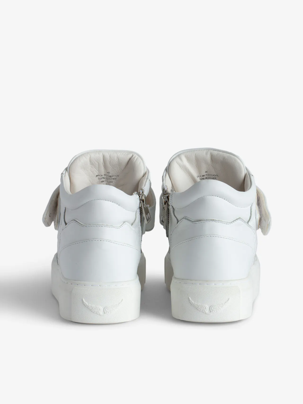 ZV1747 Flash Chunky Mid-Top Trainers 4