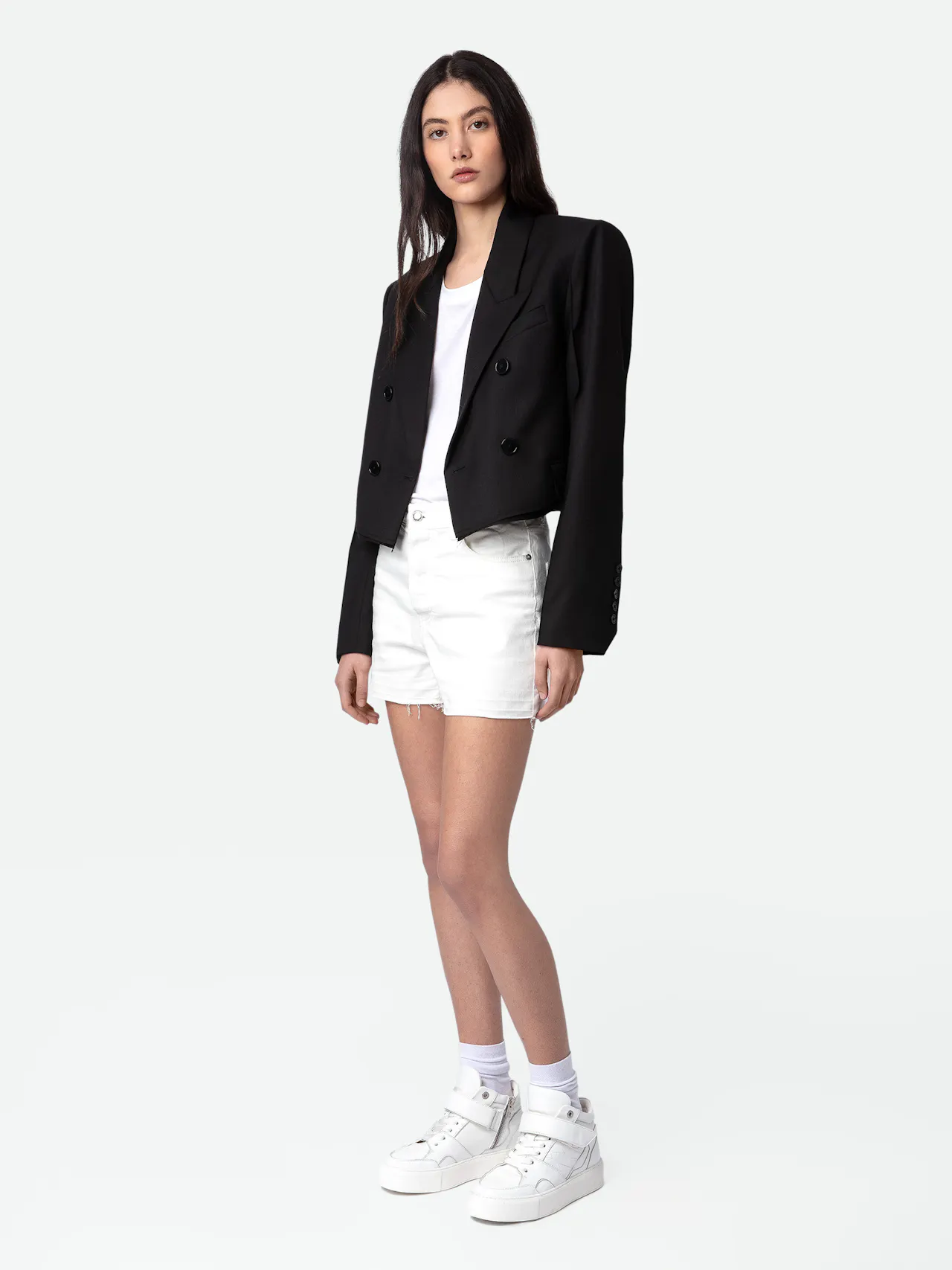 ZV1747 Flash Chunky Mid-Top Trainers 6