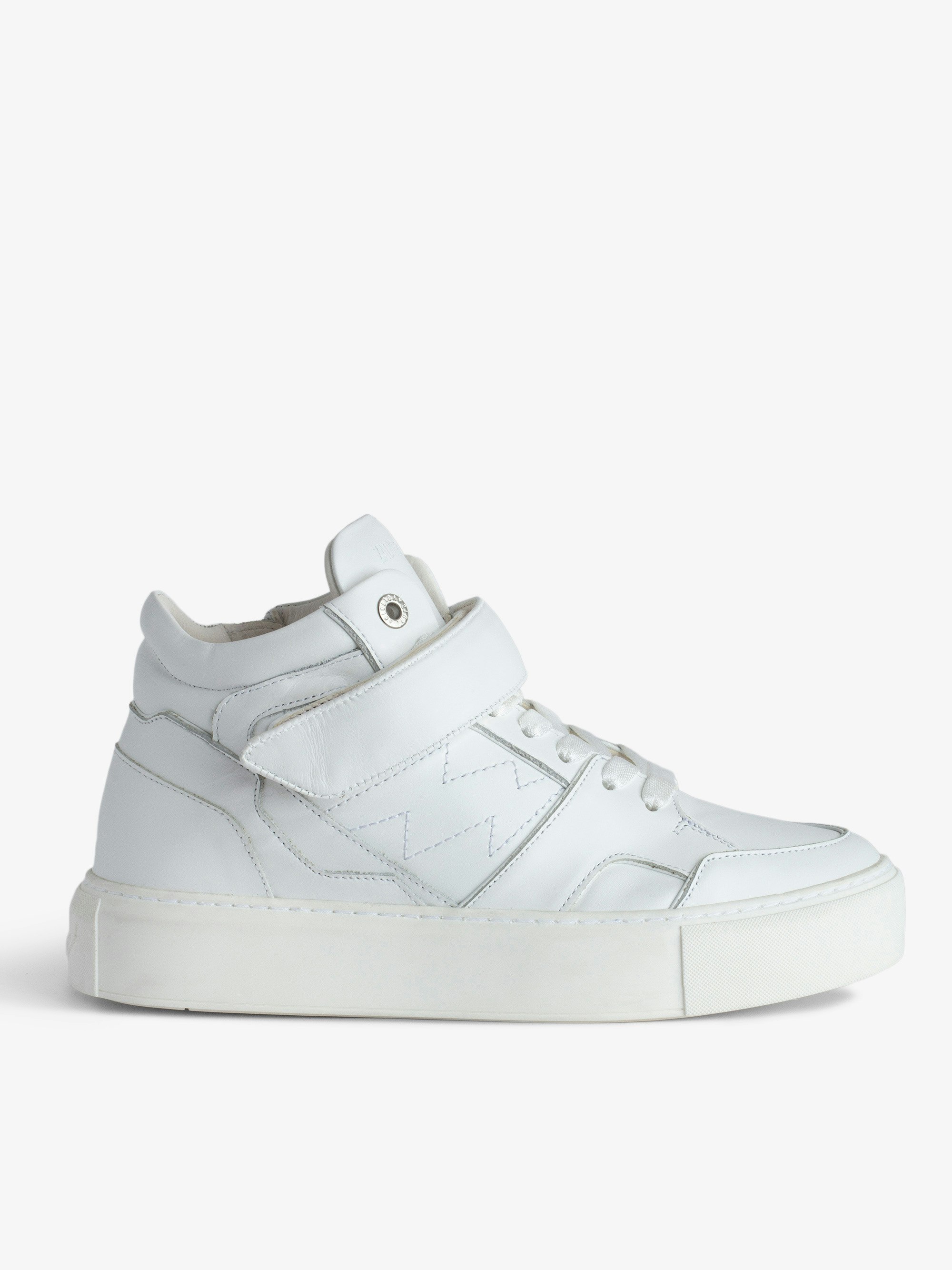 ZV1747 Flash Chunky Mid-Top Sneakers