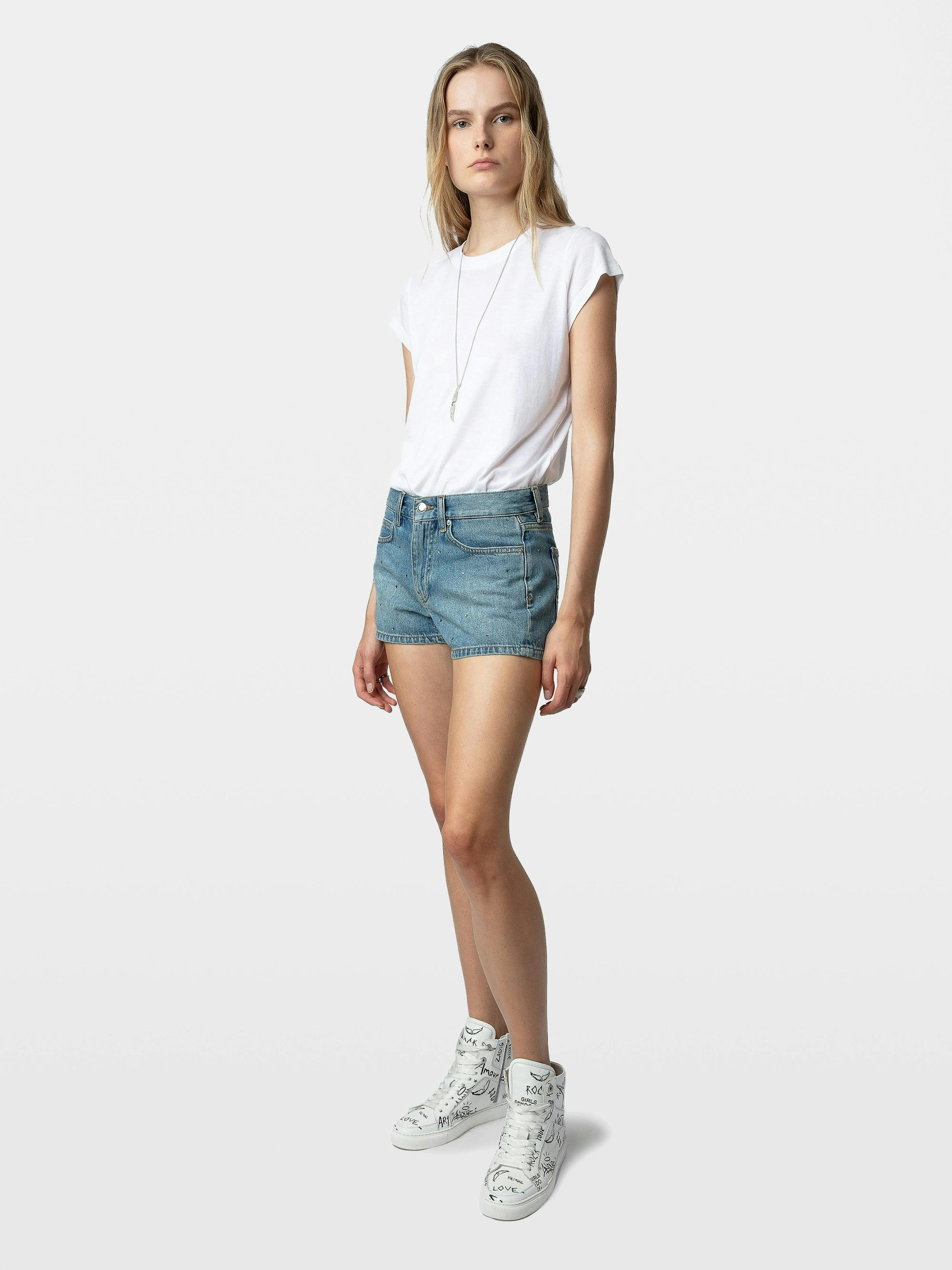 ZV1747 High Flash High-Top Trainers 7