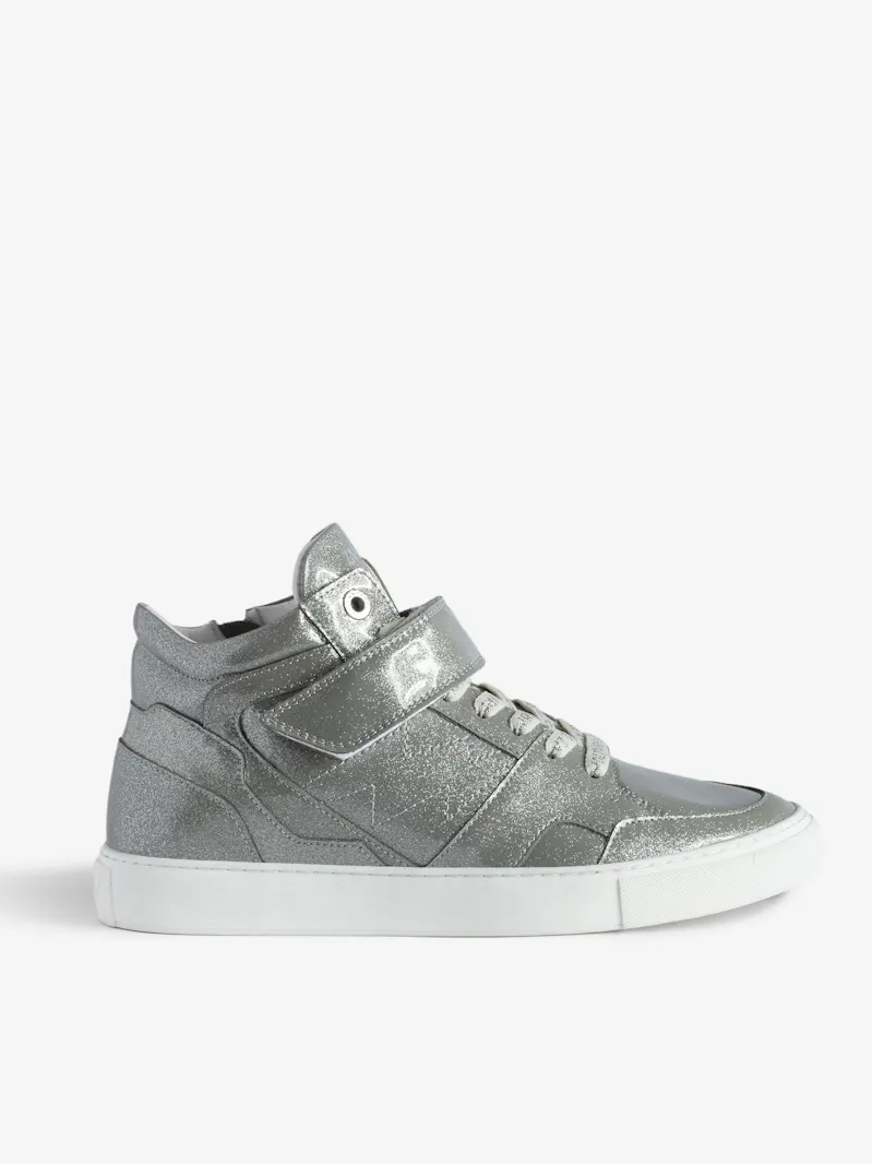 ZV1747 Mid Flash Infinity Patent Trainers