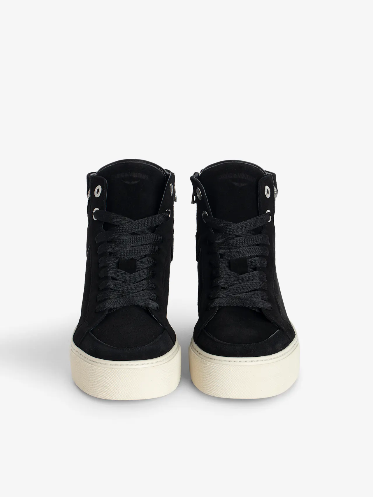 ZV1747 High Flash High-Top Platform Trainers 3