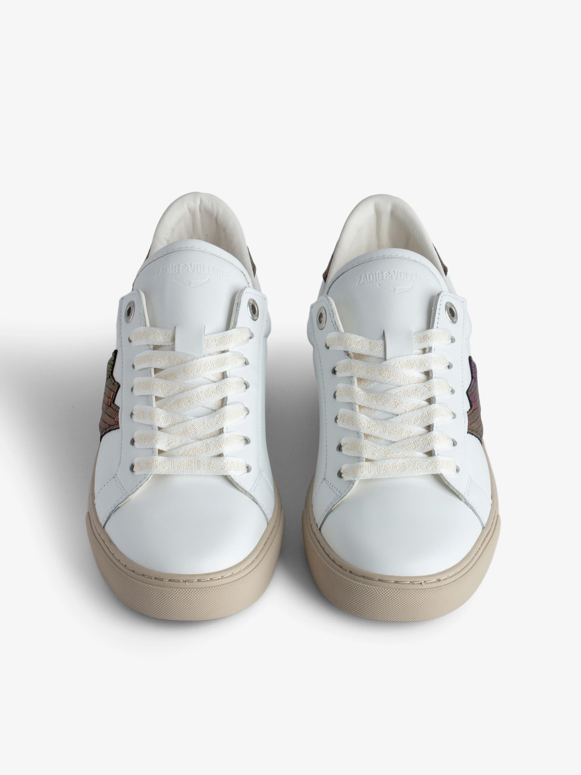 Deportivas Bajas Metalizadas y Repujadas ZV1747 La Flash thumbnail 3