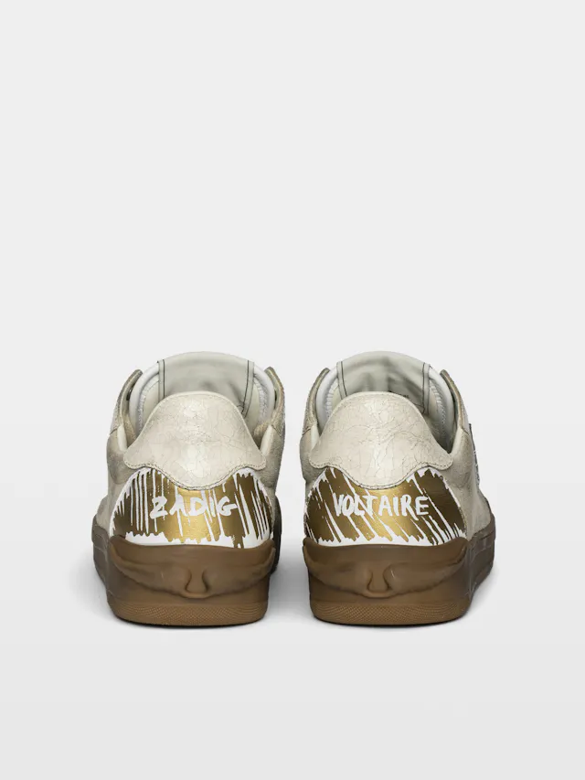 Basses Fly Wings Cracked Sneakers